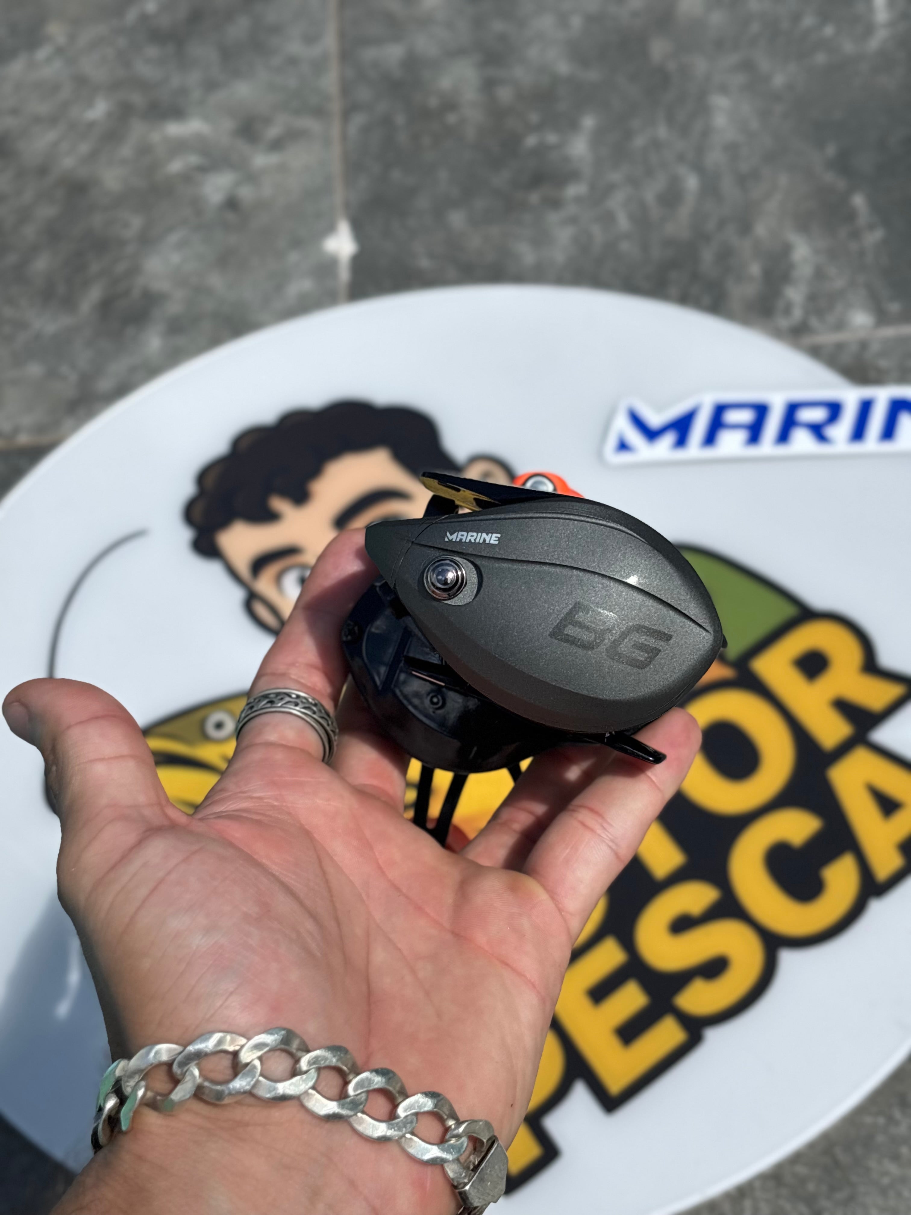 Carretilha Marine Sports Titan Pro 2 BG 8000 – Potência Máxima para Grandes Peixes!