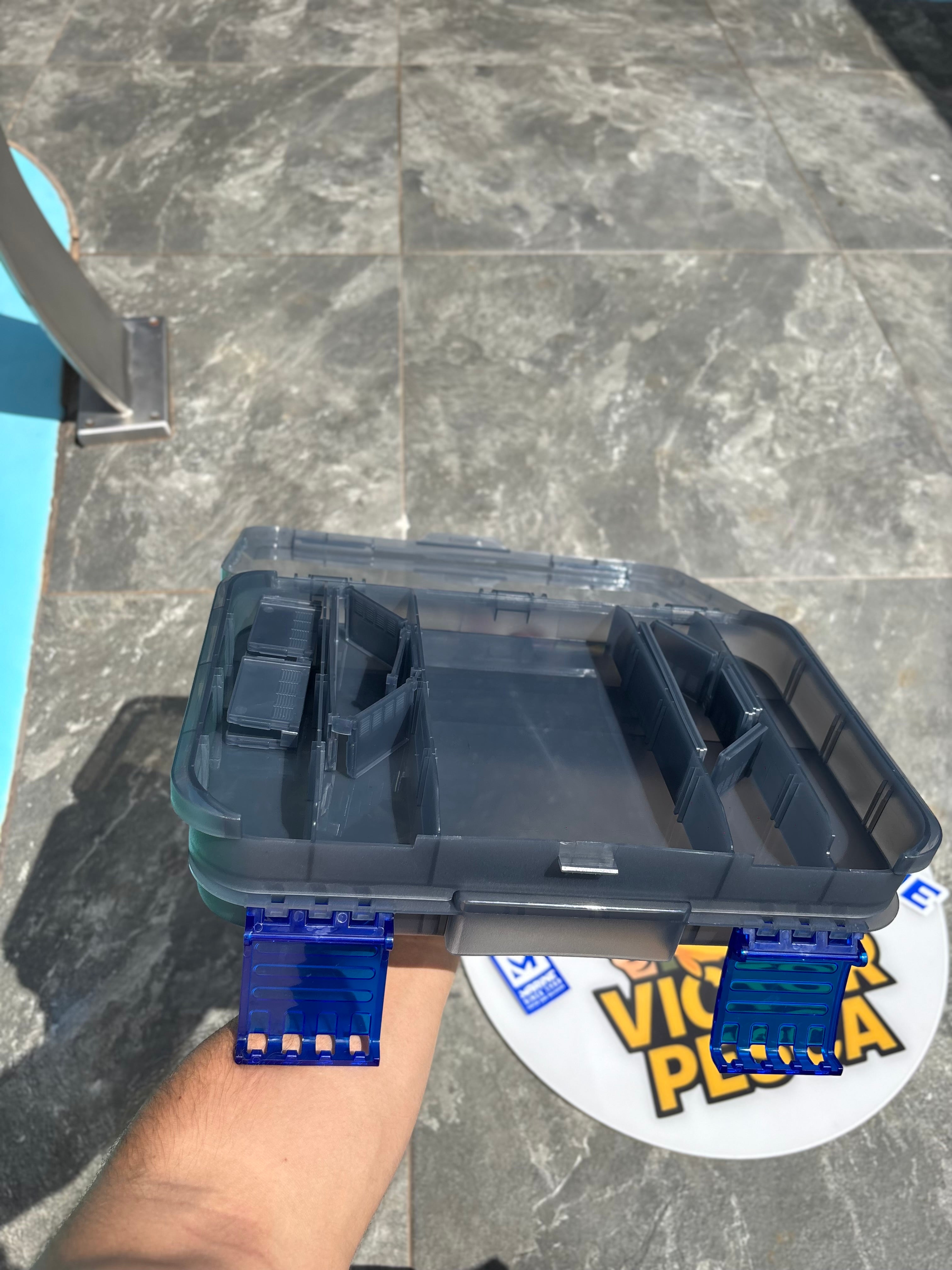 Caixa Organizadora Marine Tackle Box DL MDL355 – Praticidade e Organização na Sua Pescaria!
