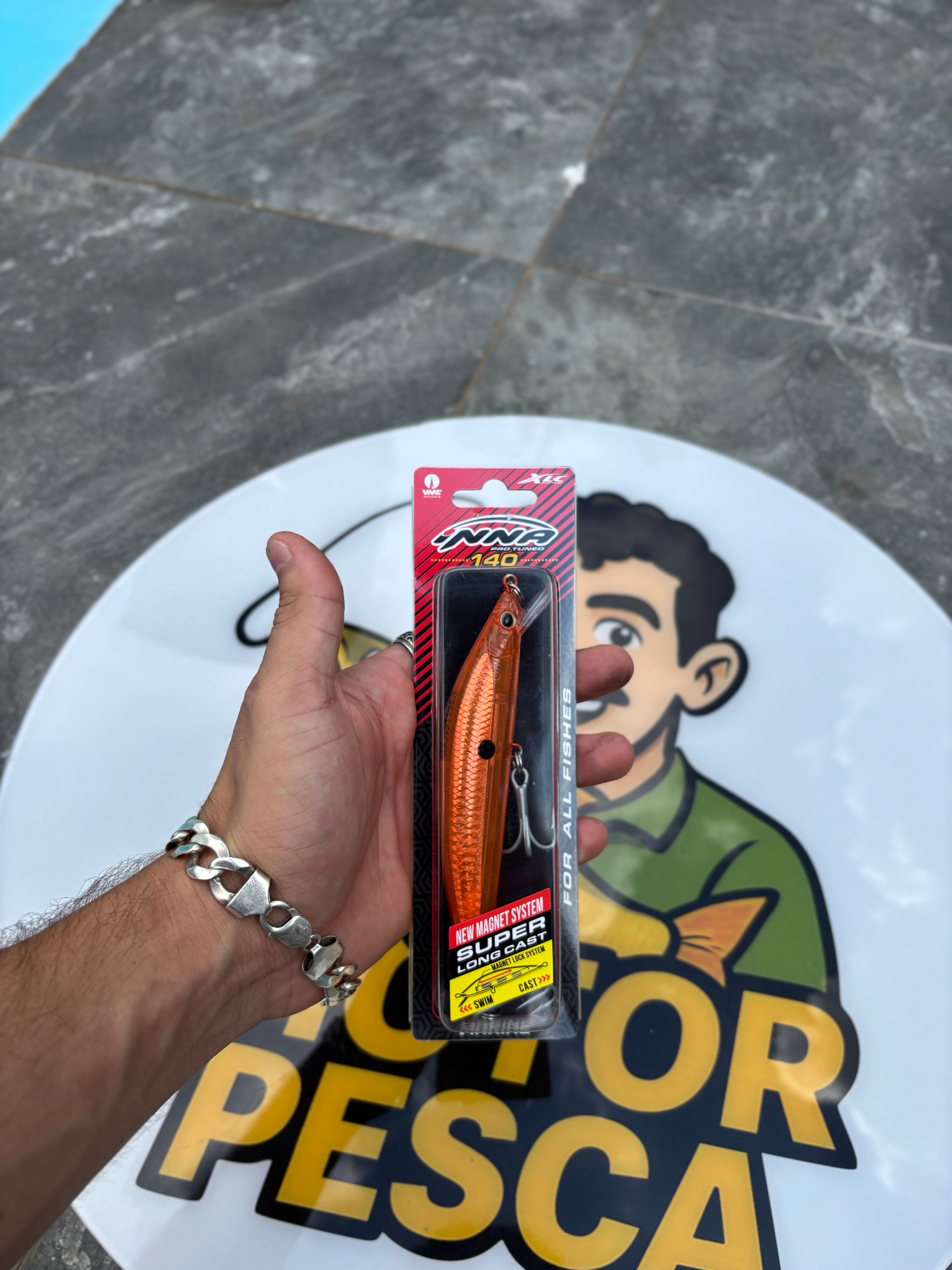 Isca Artificial Marine Sports Inna Pro Tuned 140 – Tamanho Grande, Ataques Brutais!