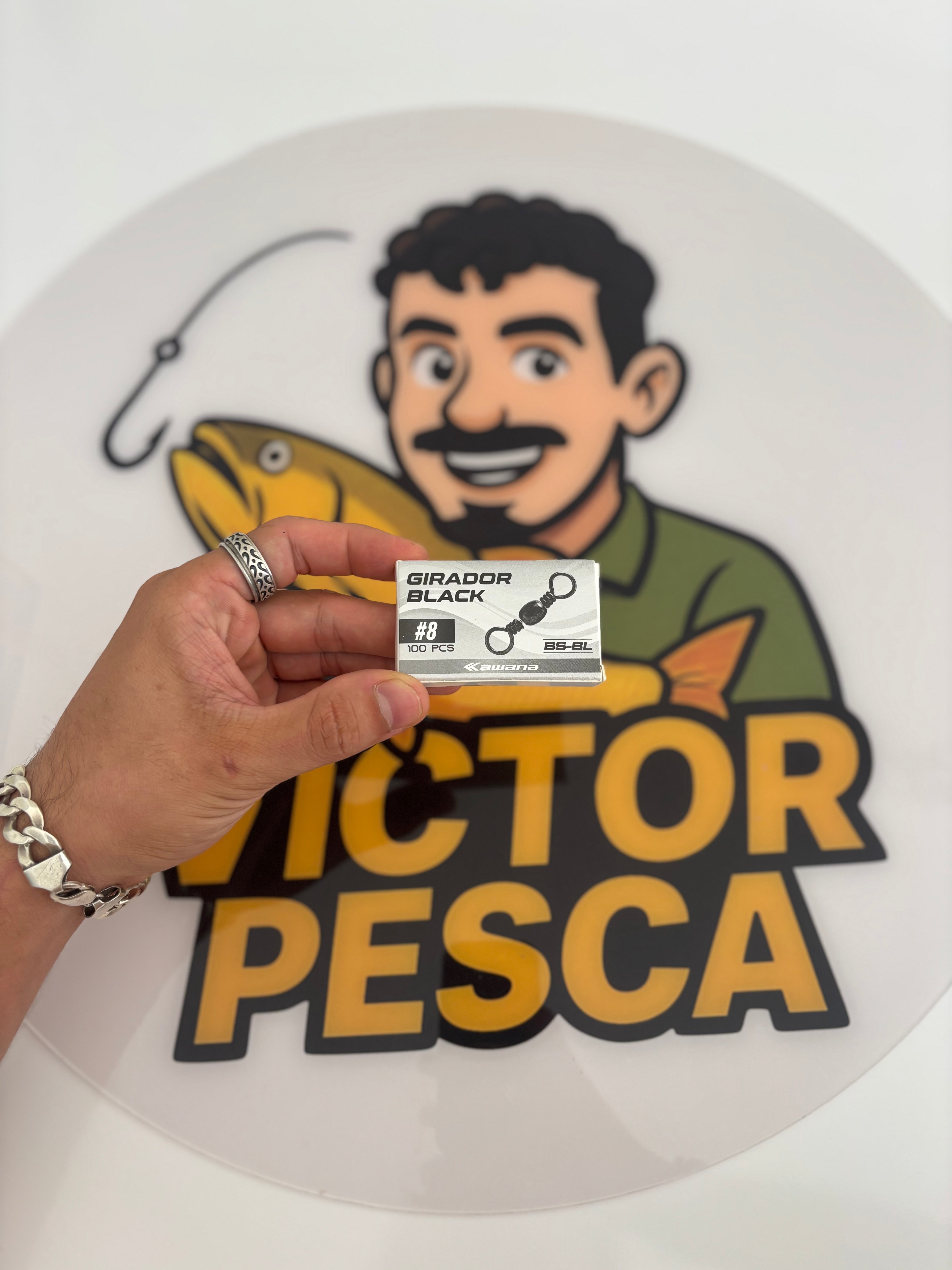 Girador black n8 com 100un