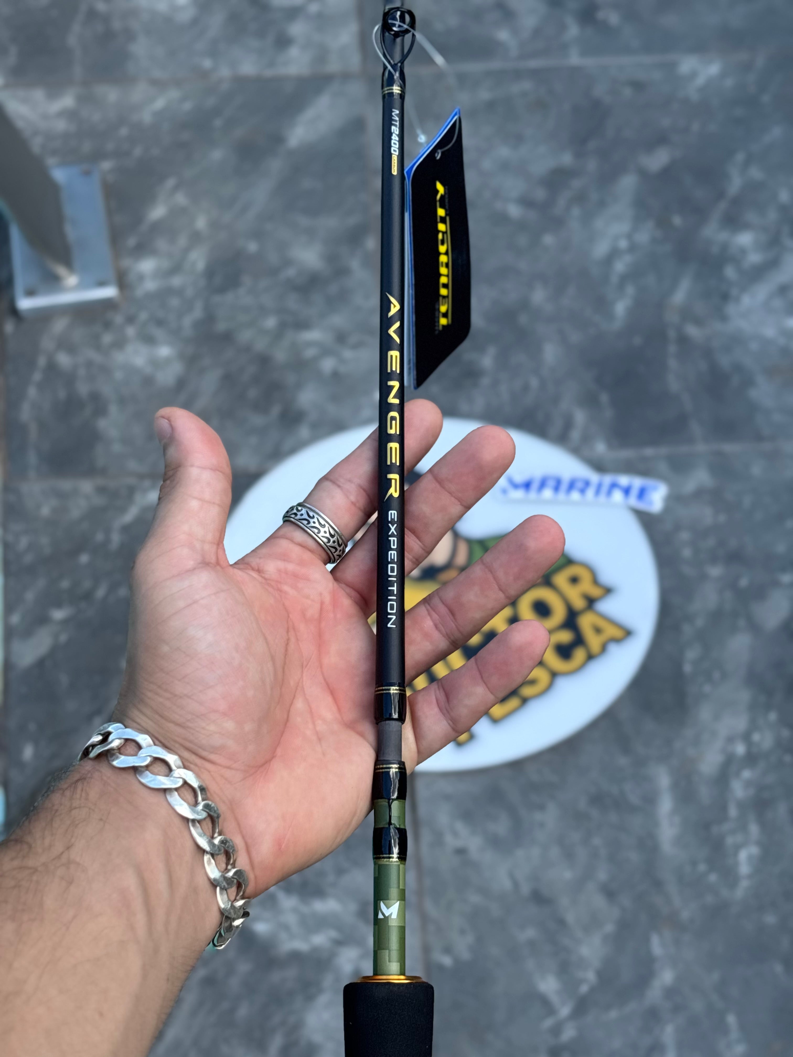 Kit Vara Avenger Expedition + Carretilha Avenger 11000 – Leve, Potente e Versátil!