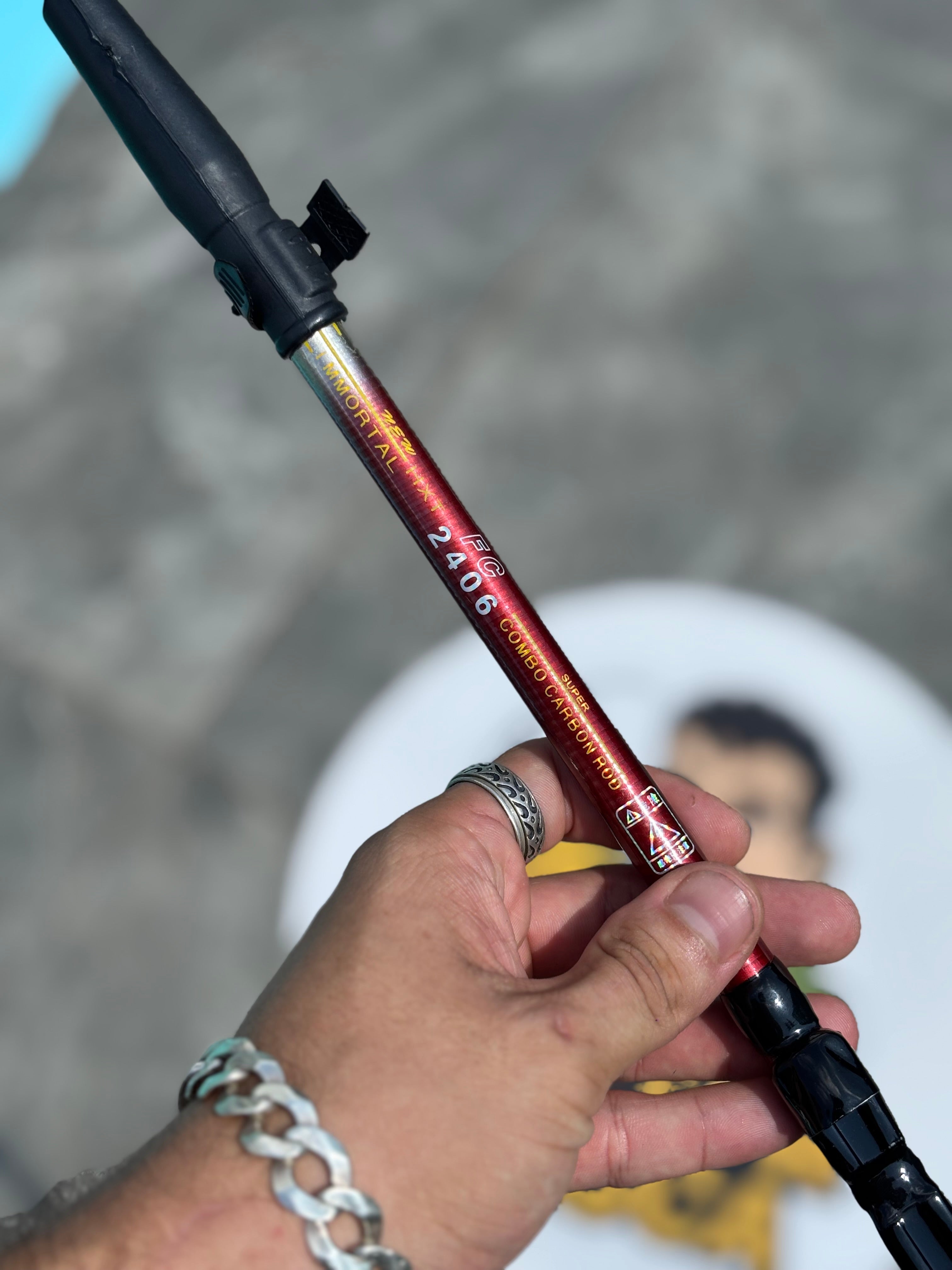 🎣 Kit Vara 2,40m + Molinete Joker 800 Lite – Ultra Light Completo