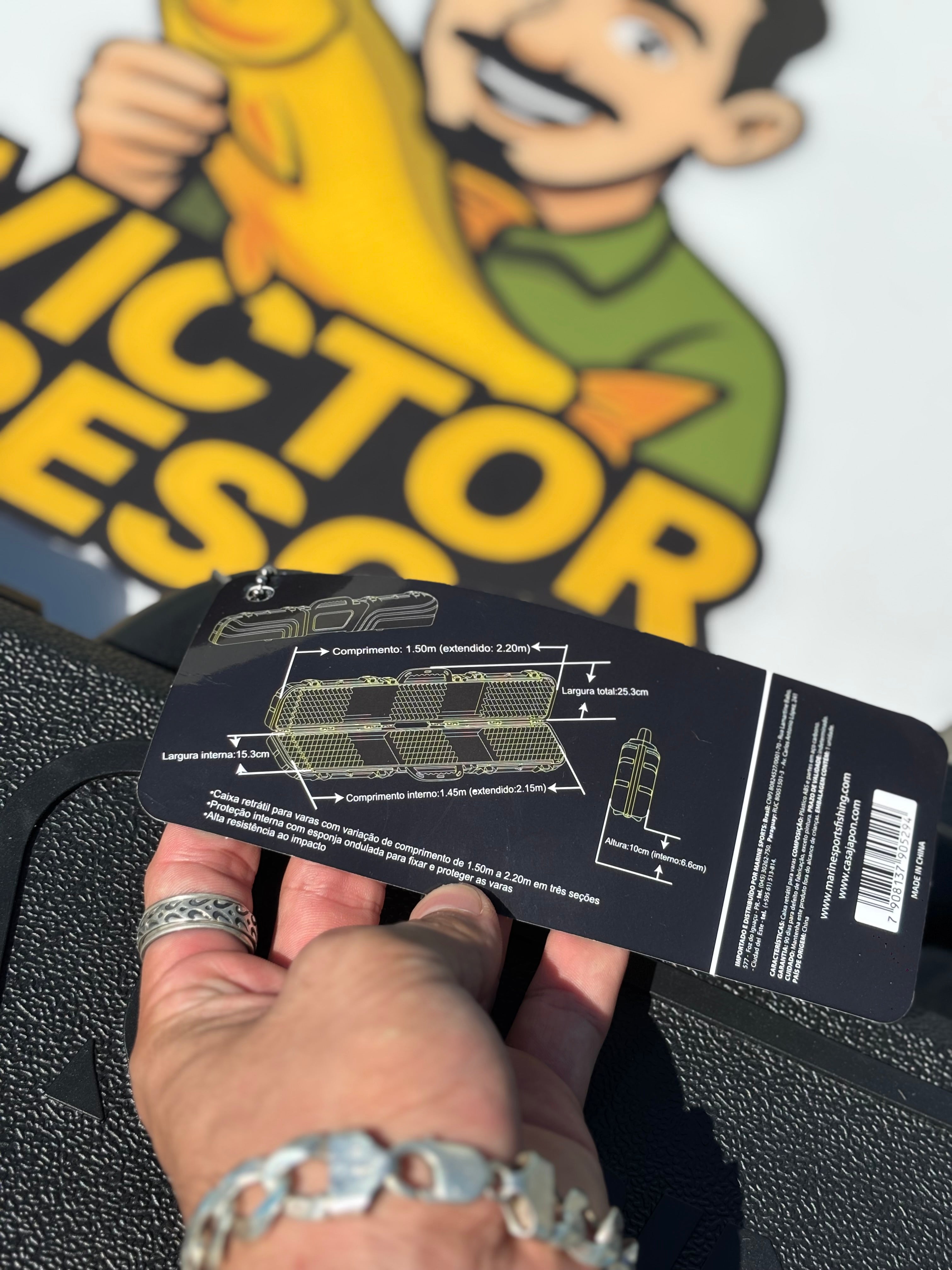 Case Rígido Marine – Proteção Total para Suas Varas em Viagens!