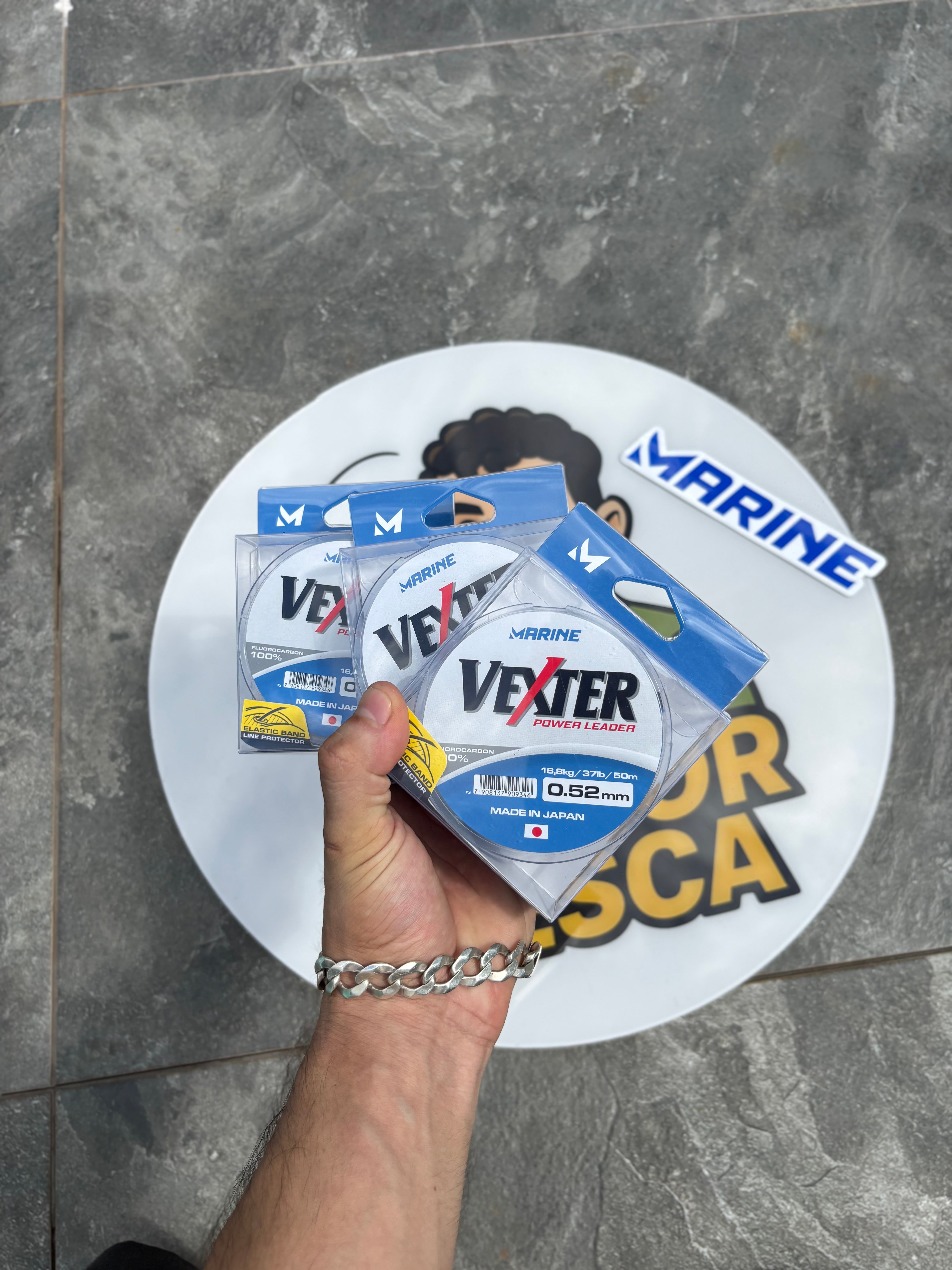 Linha Fluorcarbono Vexter PowerLeader 50m – Invisível e Ultra Resistente!
