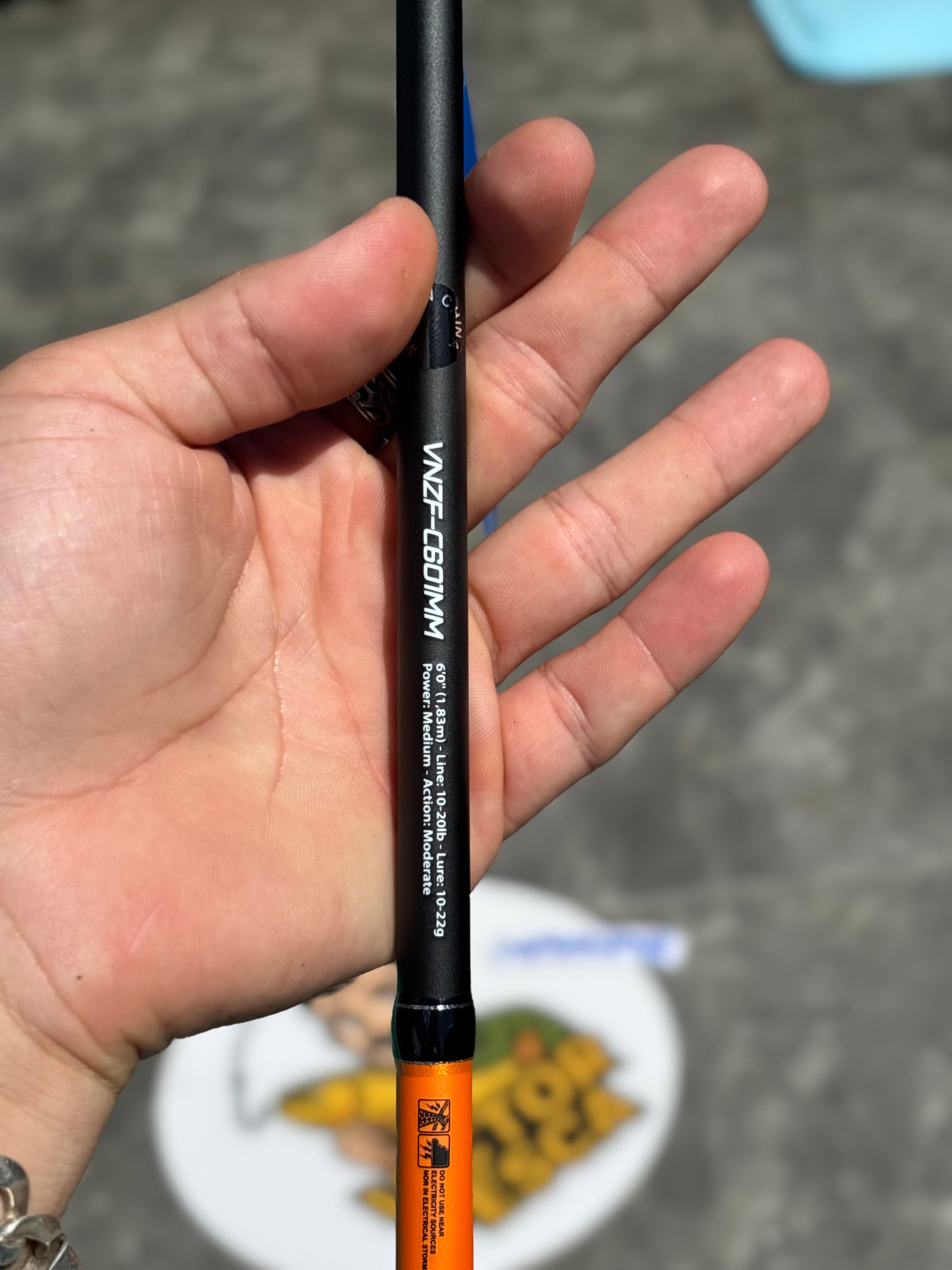 Kit Vara Marine Venza Fusion + Carretilha Venza DS – Potência, Sensibilidade e Tecnologia!