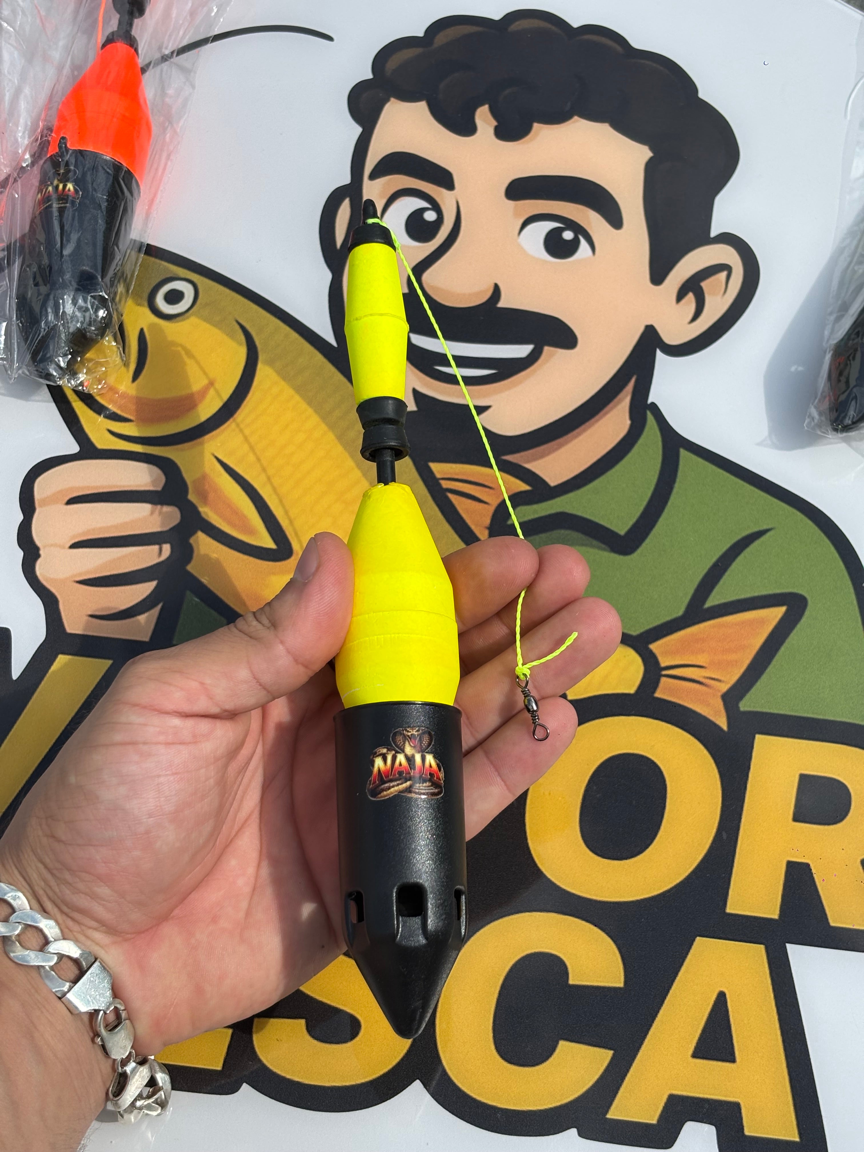 🎣🔥 Boia Titan Torpedo Naja 45g – Arremessos Longos e Máxima Precisão!