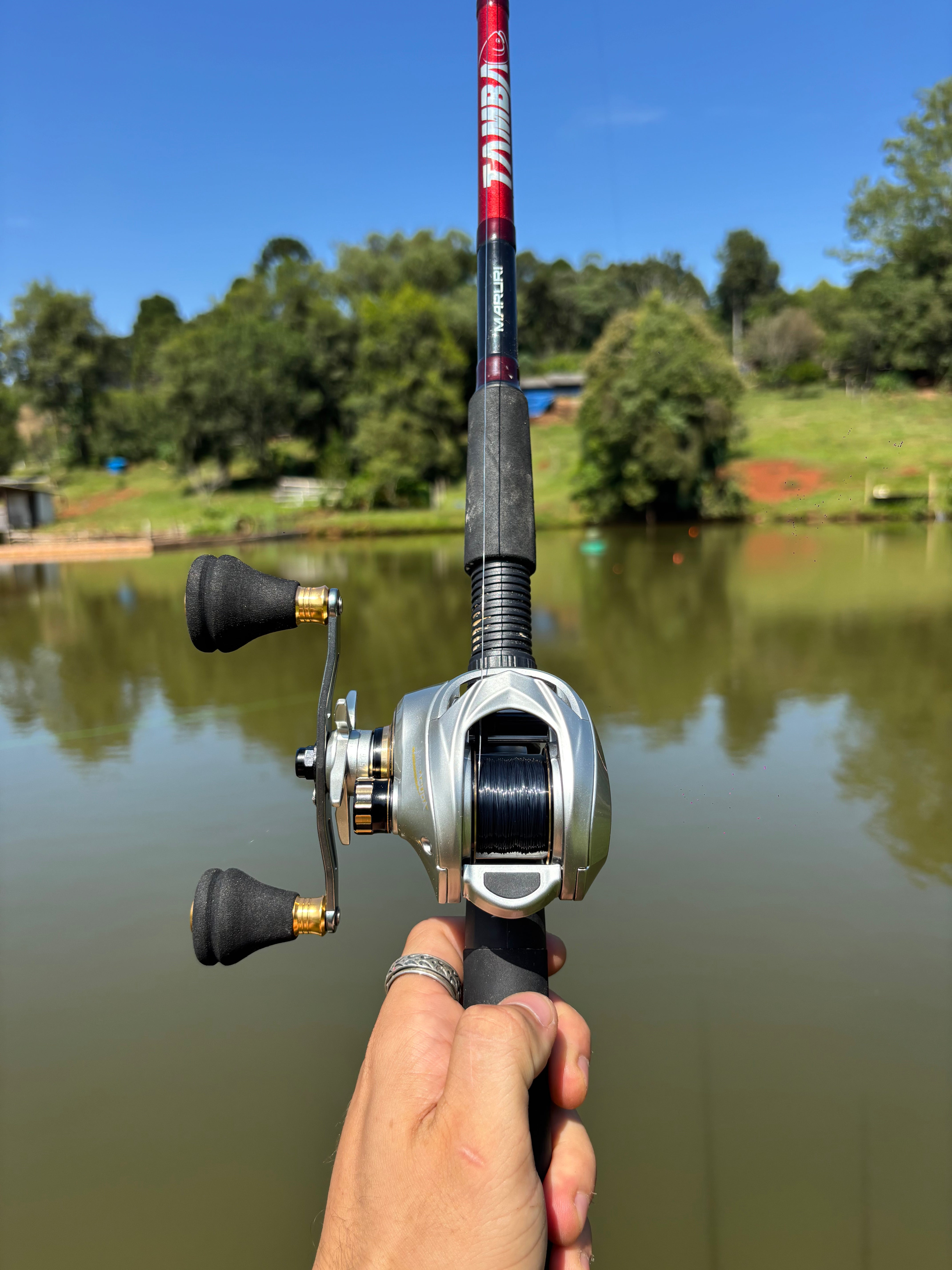 Carretilha Seasir Megacuda 15kg Drag – Spool Fundo 6.5:1 para Pesca Pesada