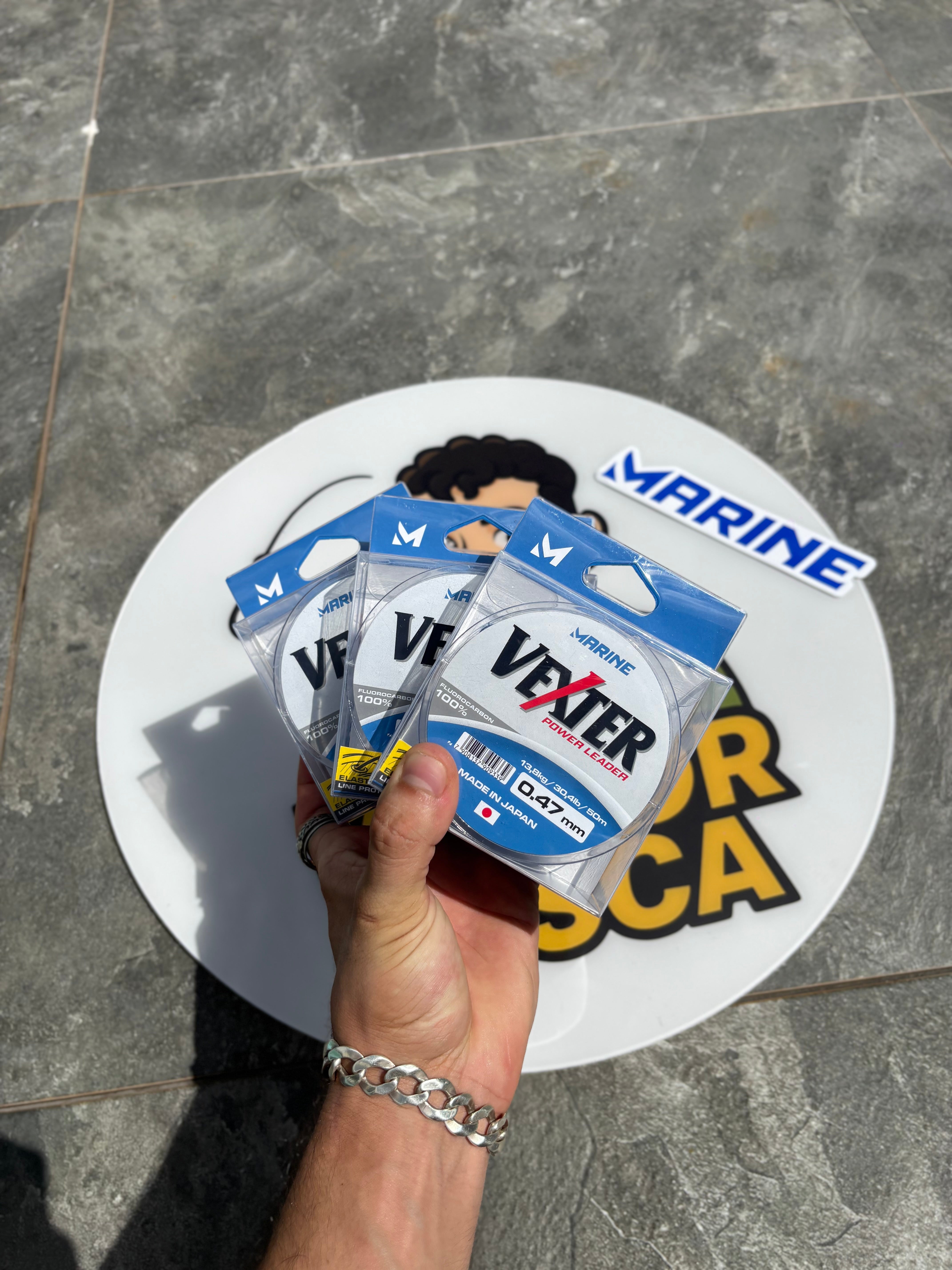 Linha Fluorcarbono Vexter PowerLeader 50m – Invisível e Ultra Resistente!