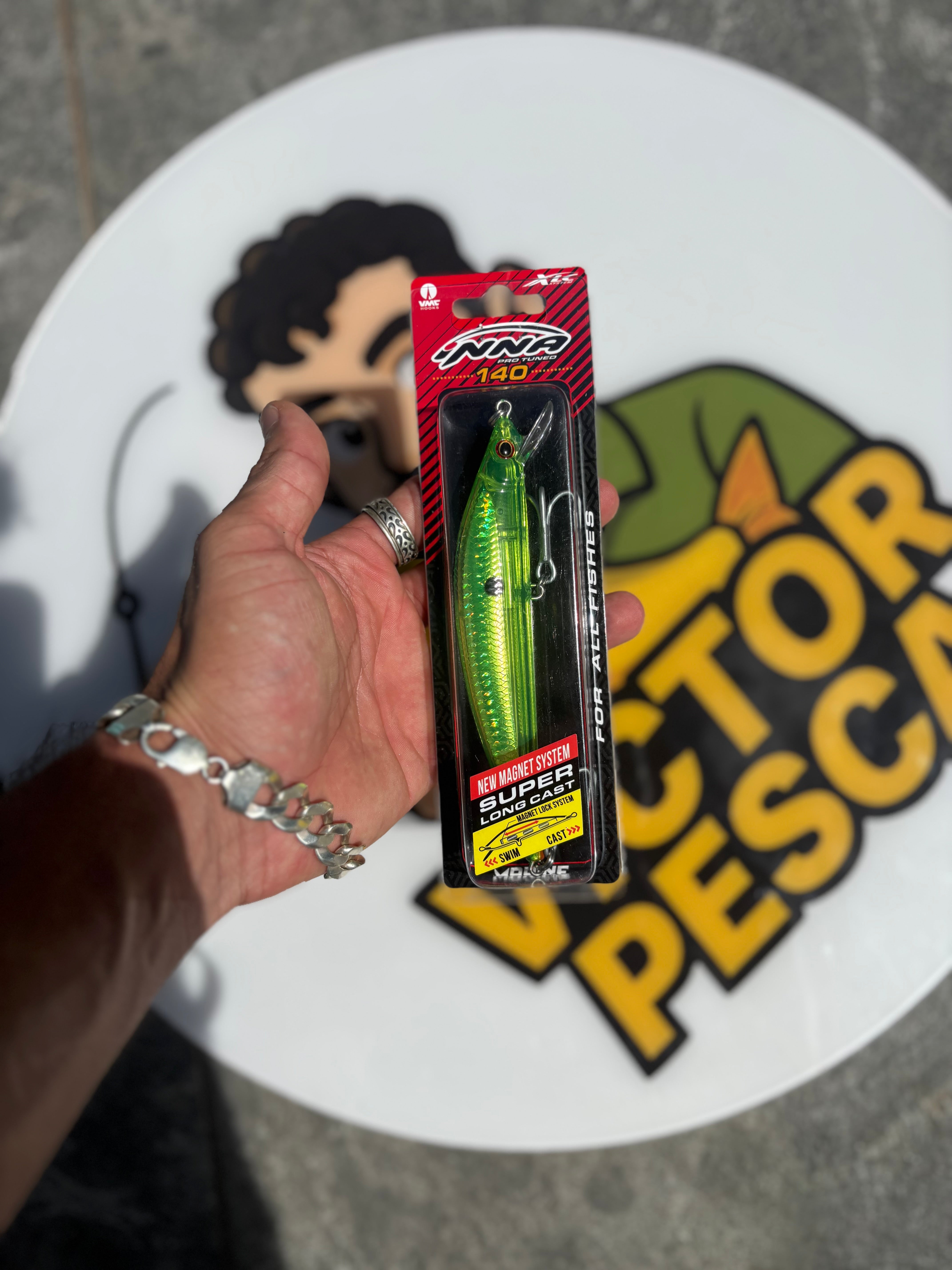 Isca Artificial Marine Sports Inna Pro Tuned 140 – Tamanho Grande, Ataques Brutais!
