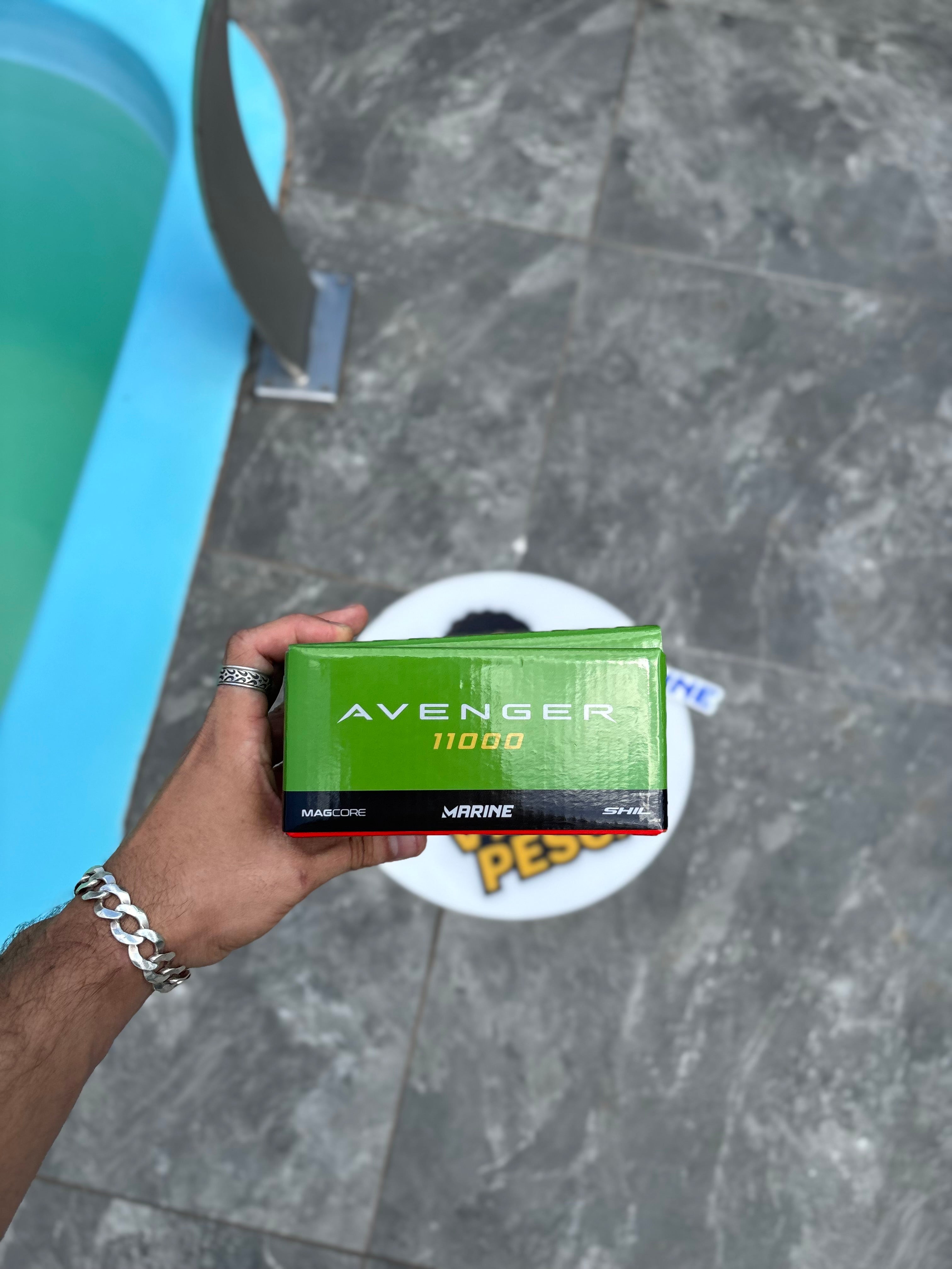 Carretilha Marine Sports Avenger 11000 – Leve, Precisa e com Excelente Custo-Benefício!
