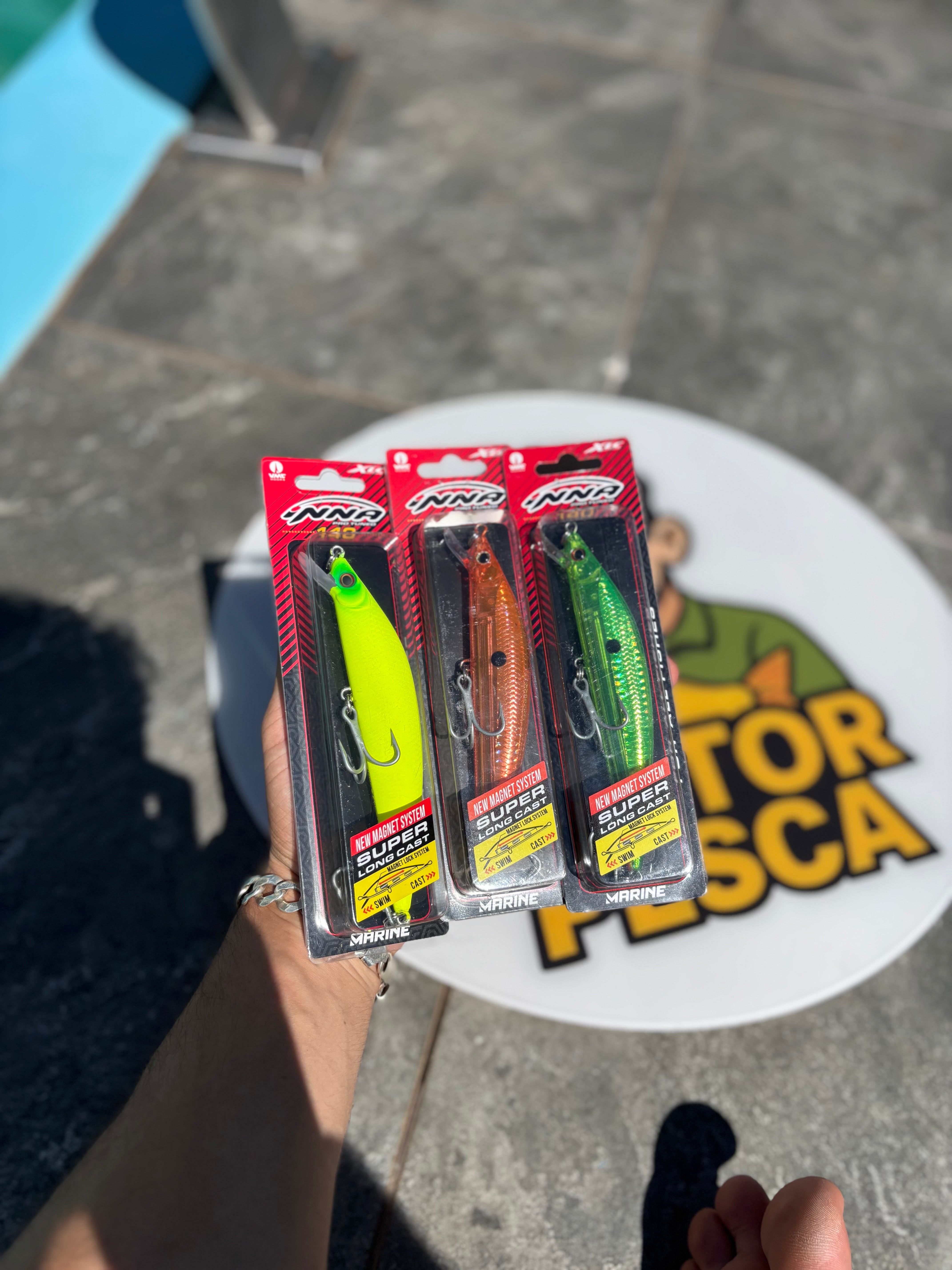 Isca Artificial Marine Sports Inna Pro Tuned 140 – Tamanho Grande, Ataques Brutais!