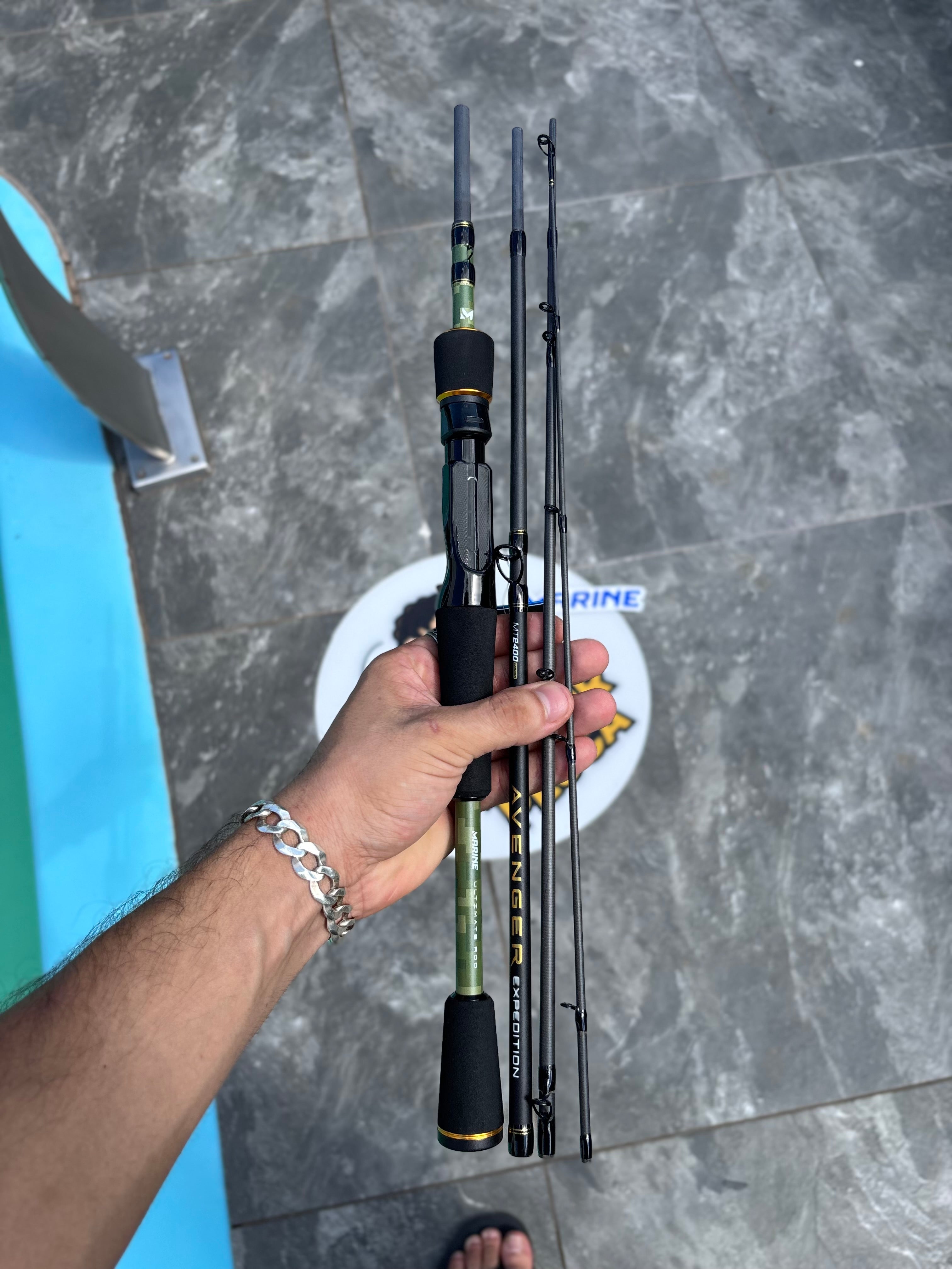 Kit Vara Avenger Expedition + Carretilha Avenger 11000 – Leve, Potente e Versátil!