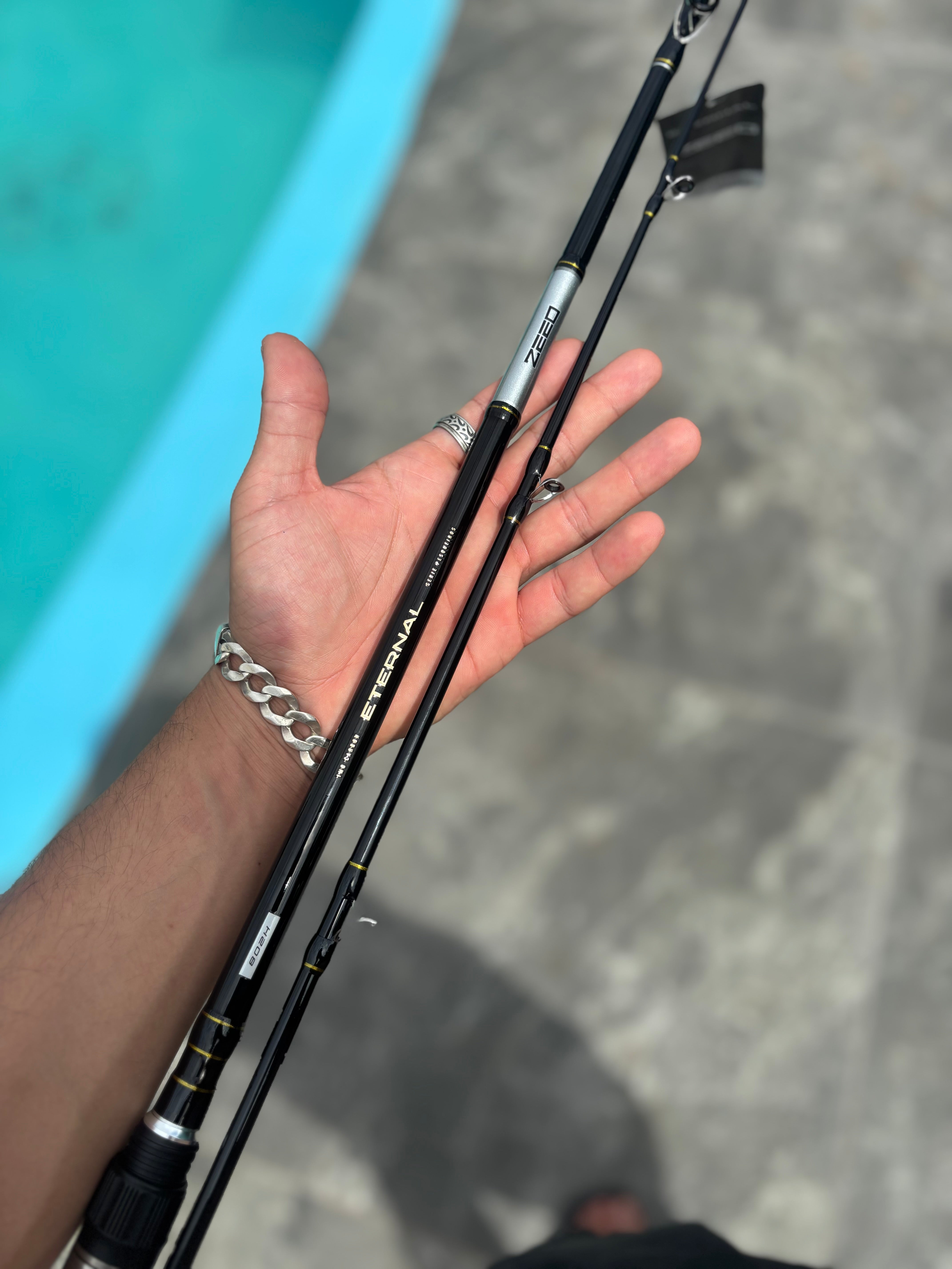 Kit Vara Zeeo Eternal 2,40m + Carretilha Tigon BG 300 – Pescas Brutas