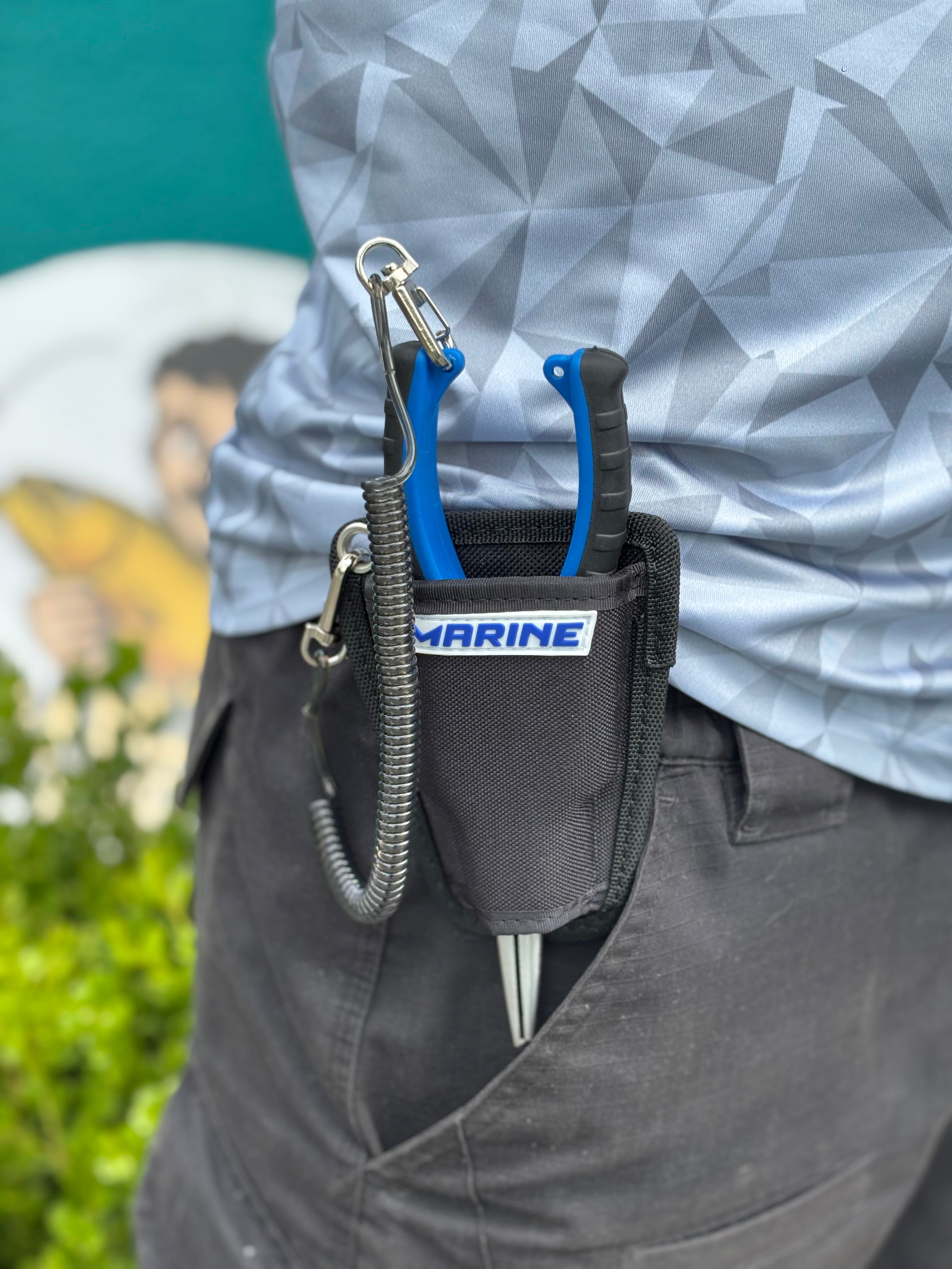Alicate de Pesca Marine + Cordão de Segurança – Resistência e Praticidade!