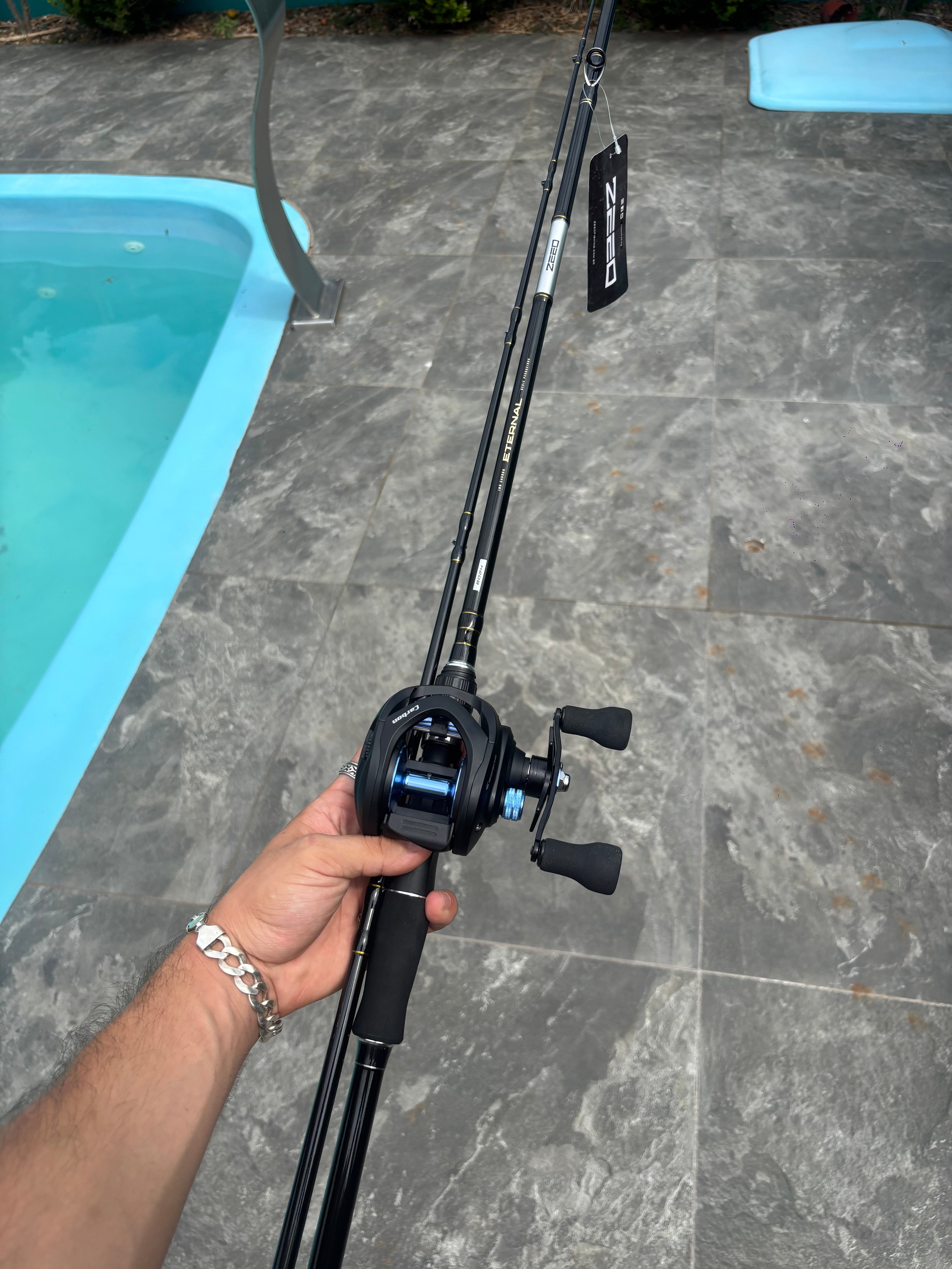 Kit Vara Zeeo Eternal 2,40m + Carretilha Tigon BG 300 – Pescas Brutas