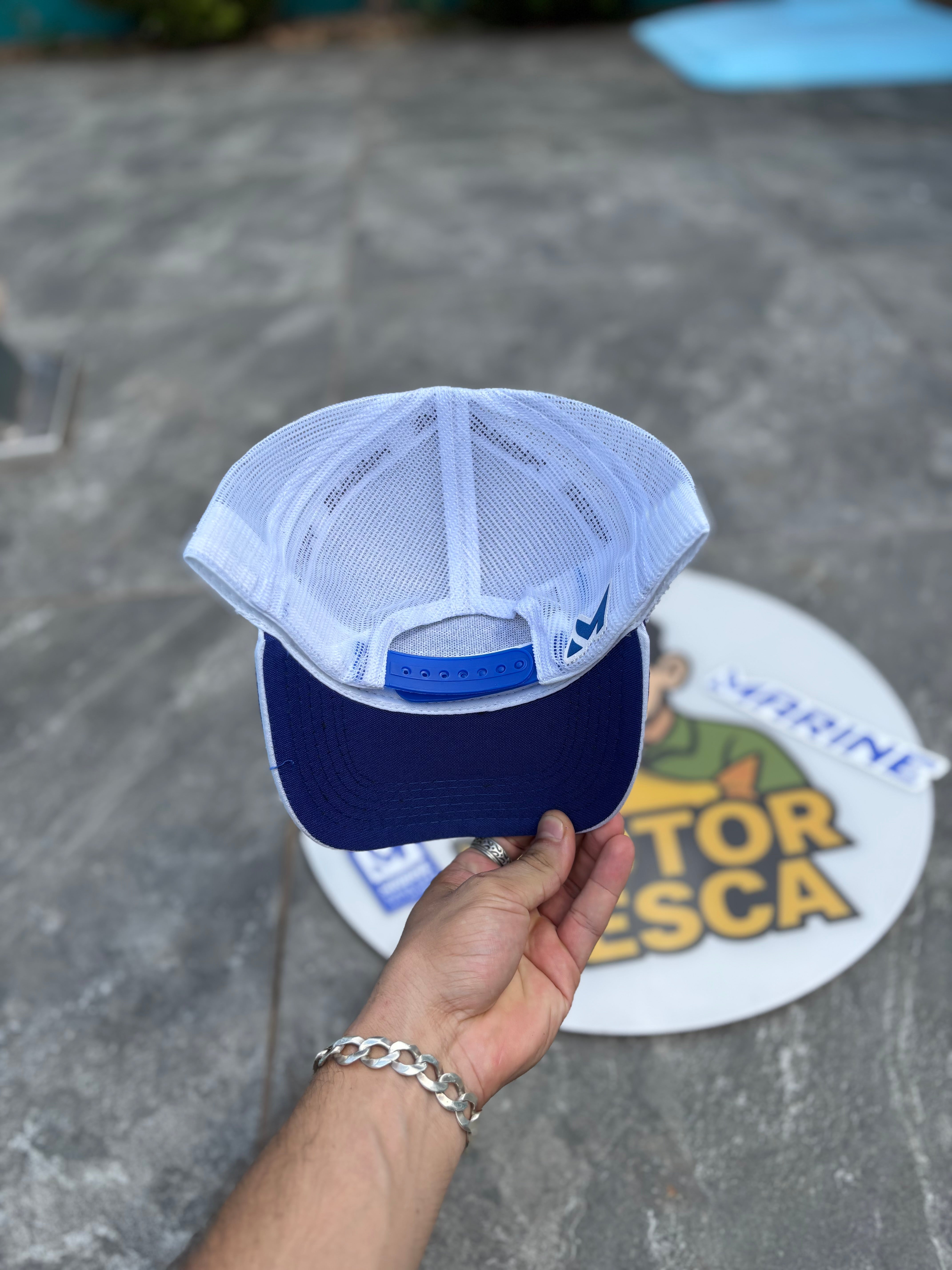 Boné Marine Sports Americano Pescador Preto – Estilo e Conforto na Pescaria!