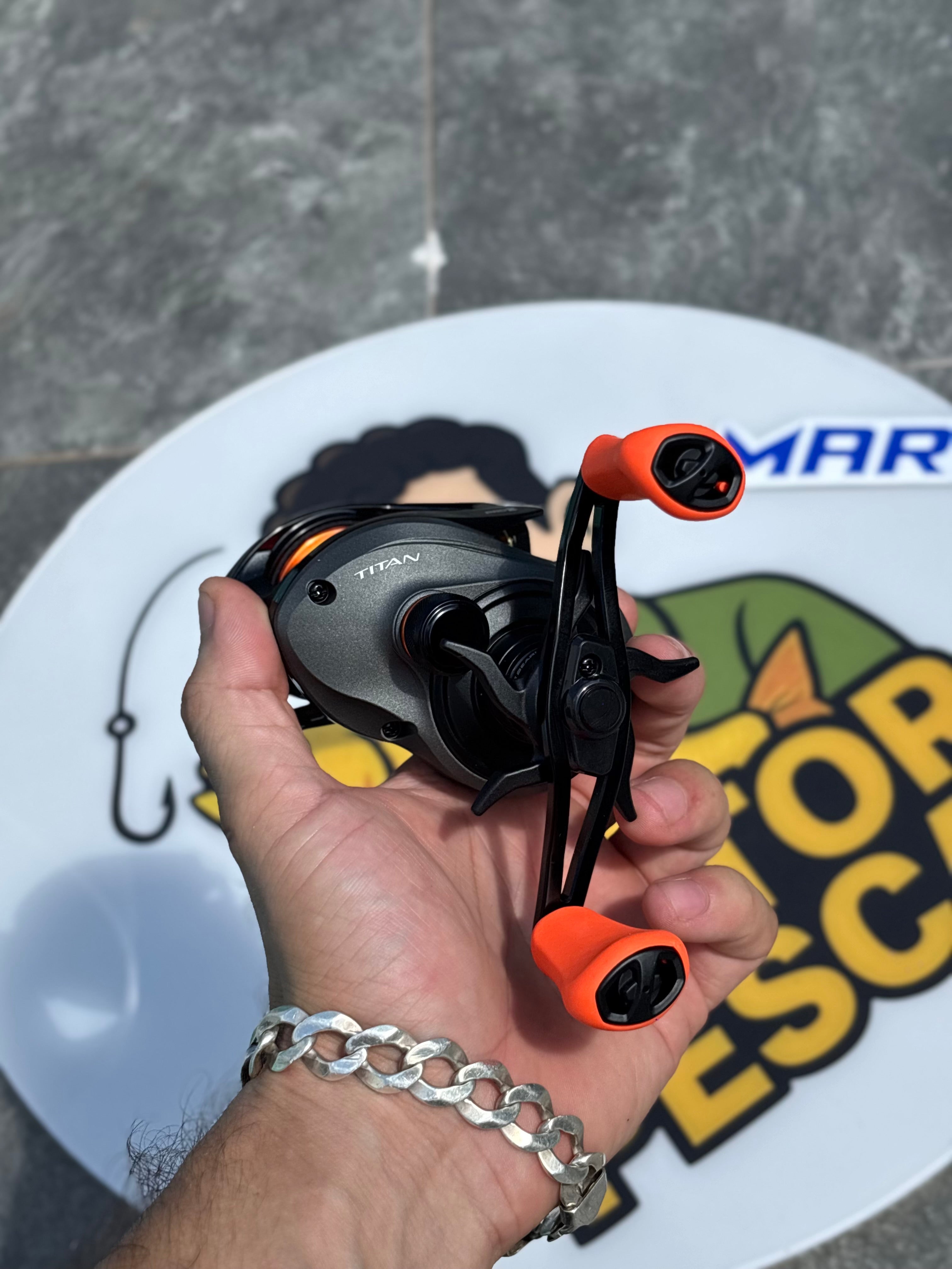 Carretilha Marine Sports Titan Pro 2 BG 8000 – Potência Máxima para Grandes Peixes!