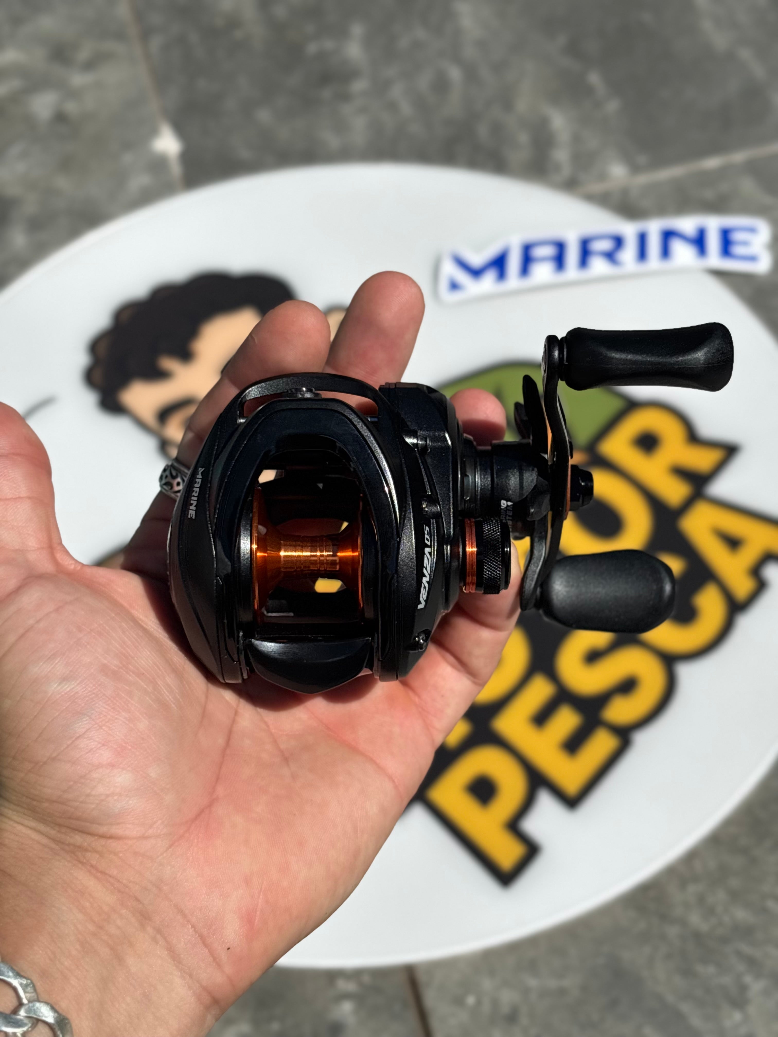 Kit Vara Marine Venza Fusion + Carretilha Venza DS – Potência, Sensibilidade e Tecnologia!