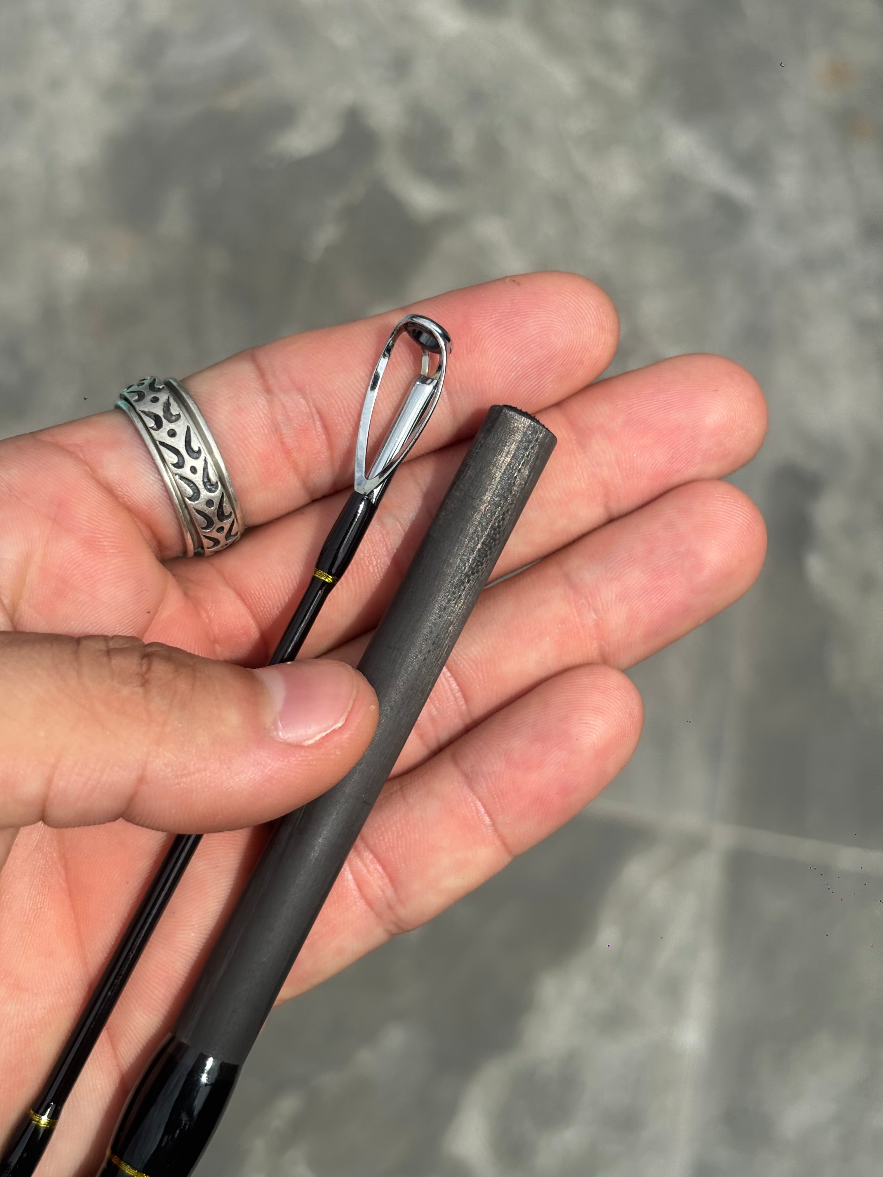 🎣 Vara Zeeo Eternal 2,40m Carretilha 2 Partes para Pescas Brutas – Tamba 20-50lb Ação Rápida