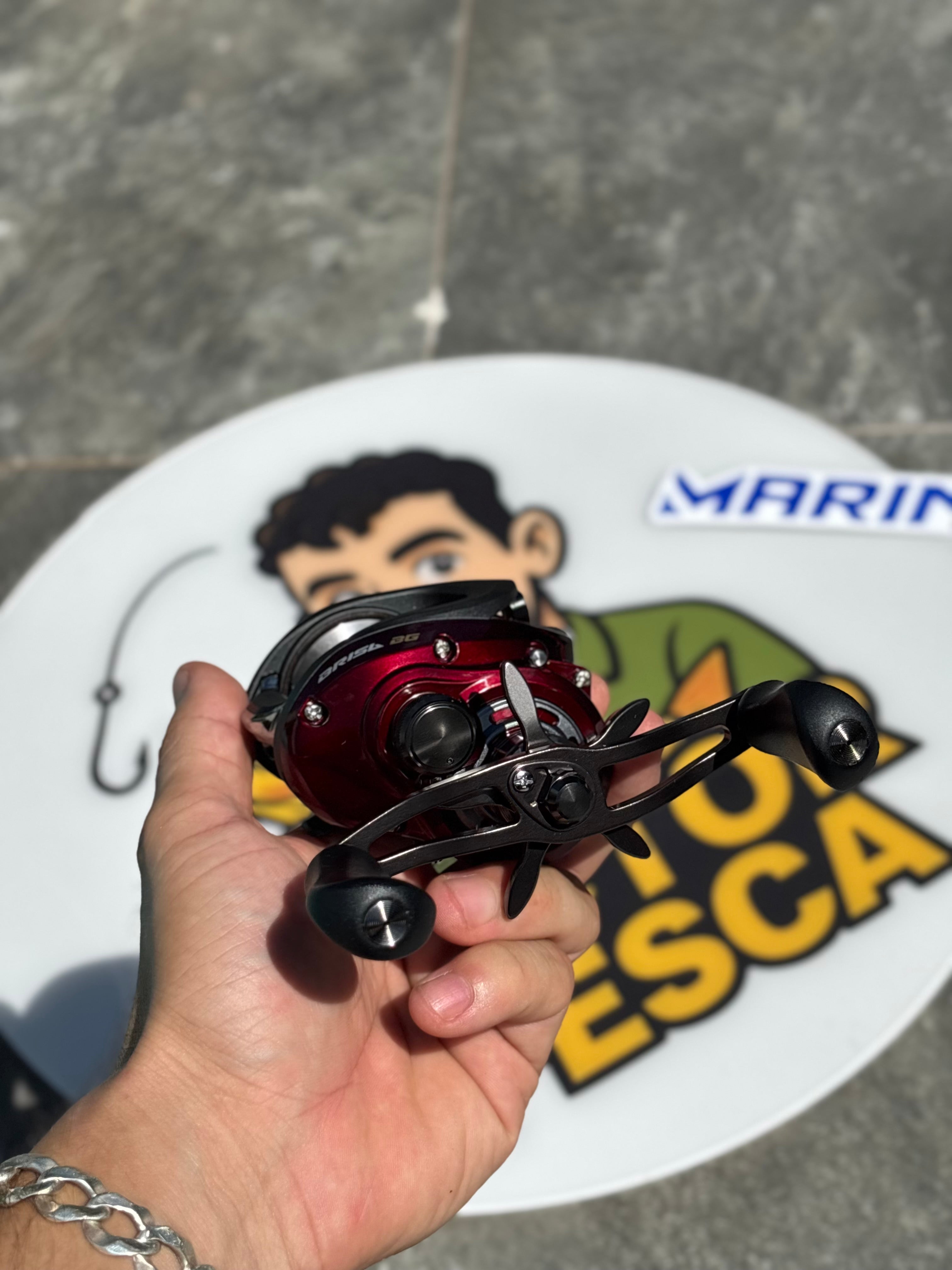 Carretilha Marine Sports Brisa Big Game BG DBS – Força e Capacidade para Grandes Peixes!