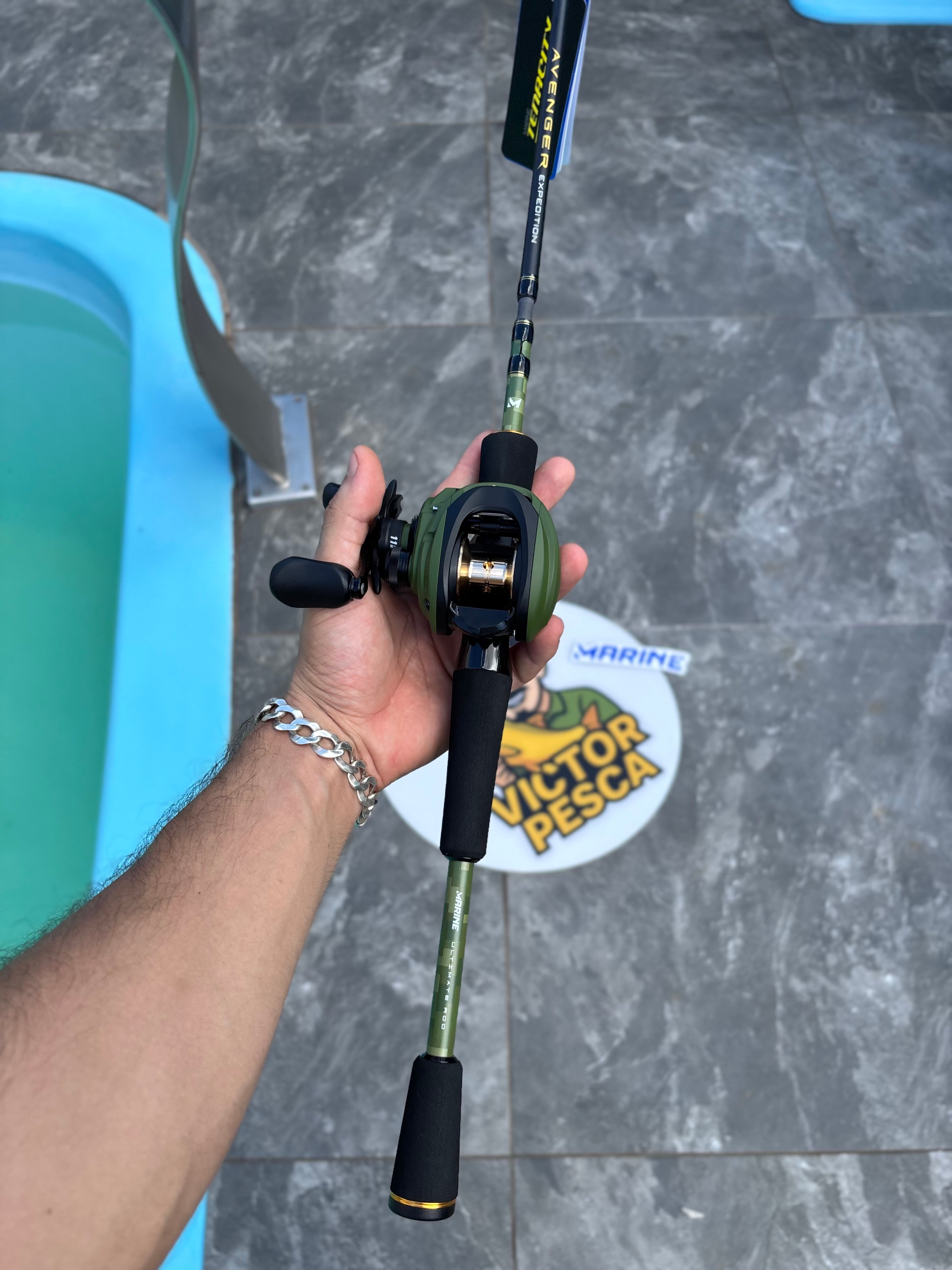 Kit Vara Avenger Expedition + Carretilha Avenger 11000 – Leve, Potente e Versátil!