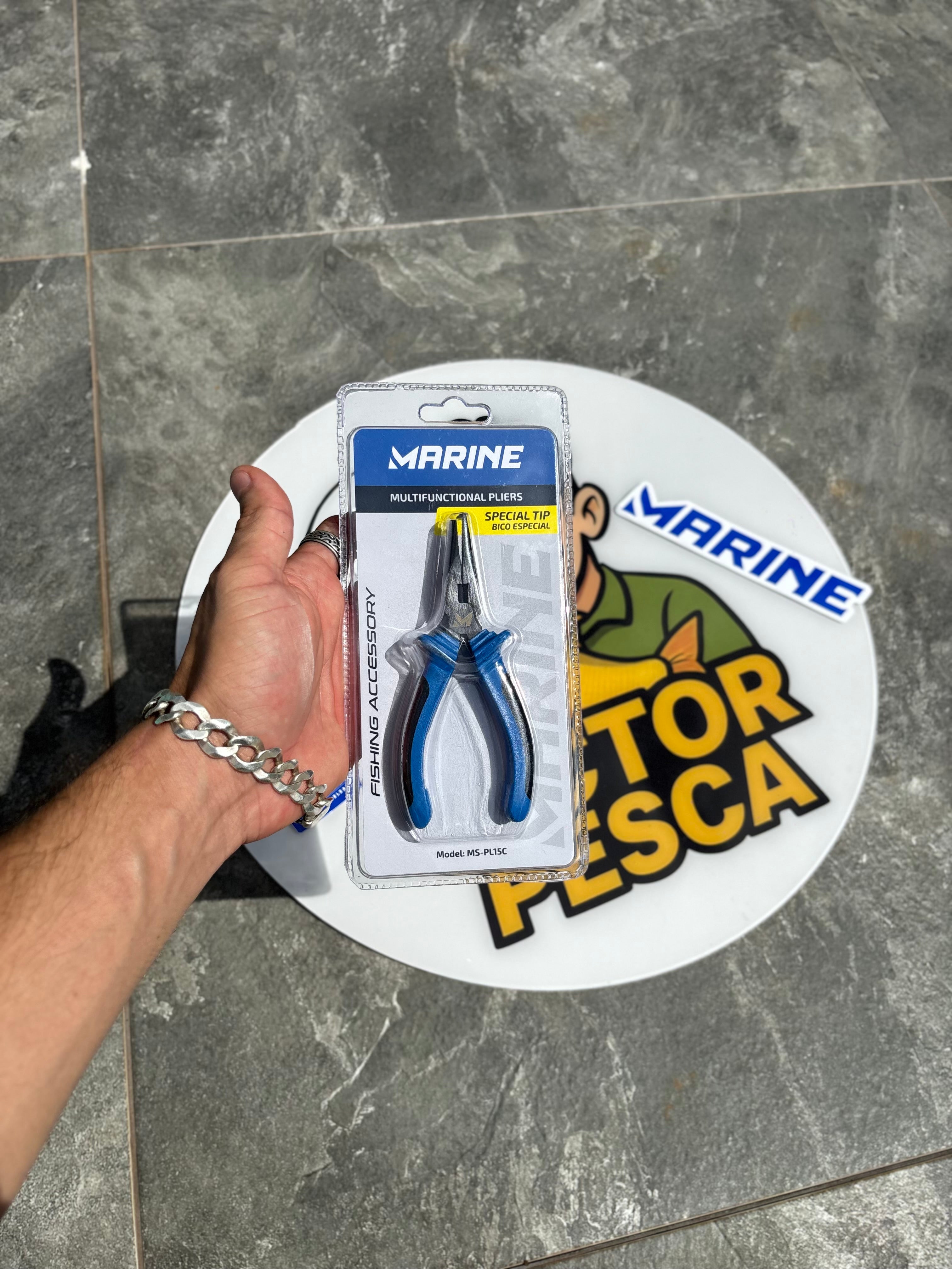 Alicate Marine Sports Split Ring Pliers MS PL15 C – Praticidade e Precisão na Pesca!