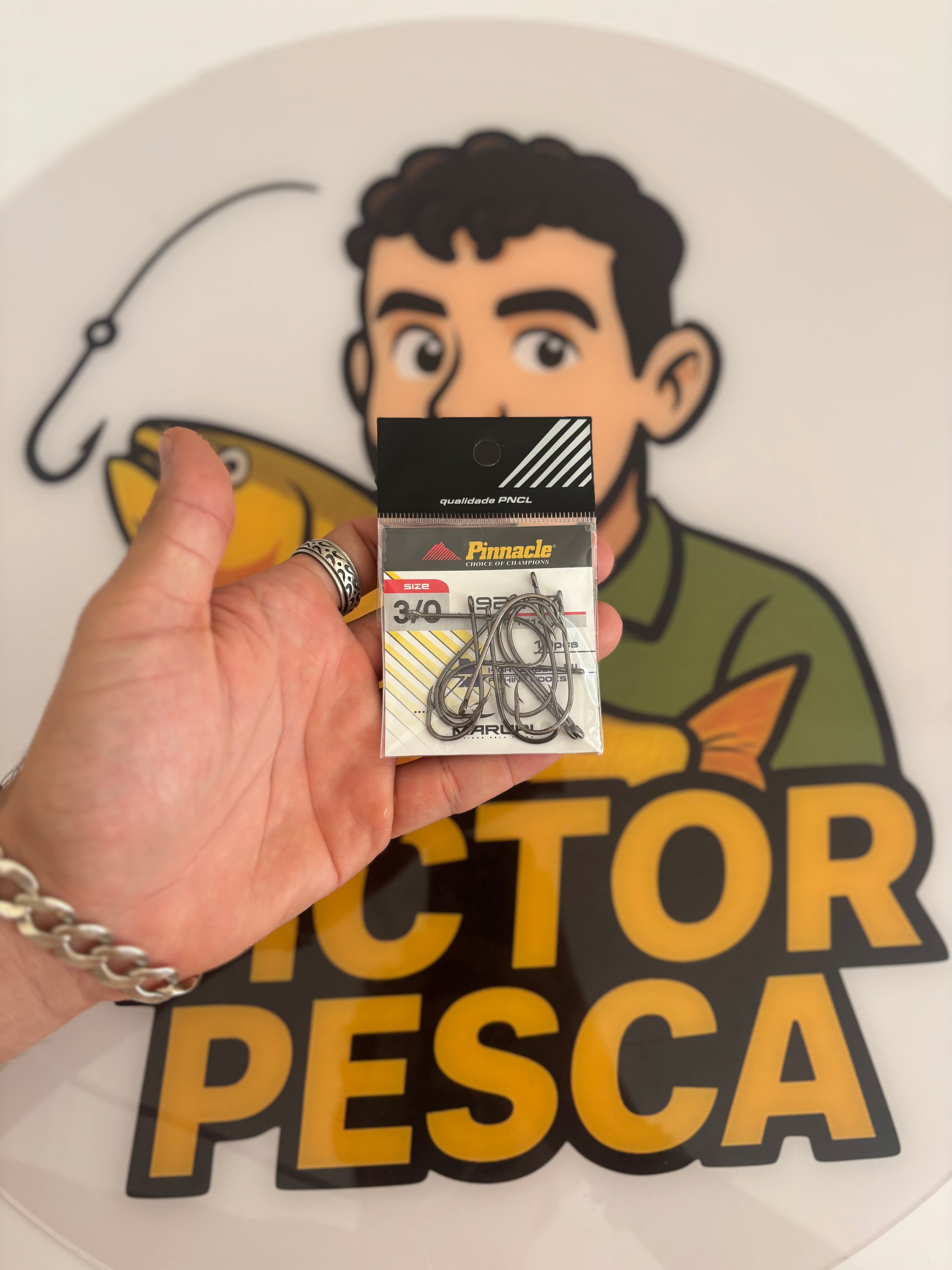 Anzol Pinnacle 93247 de Pesca 3/0 10un