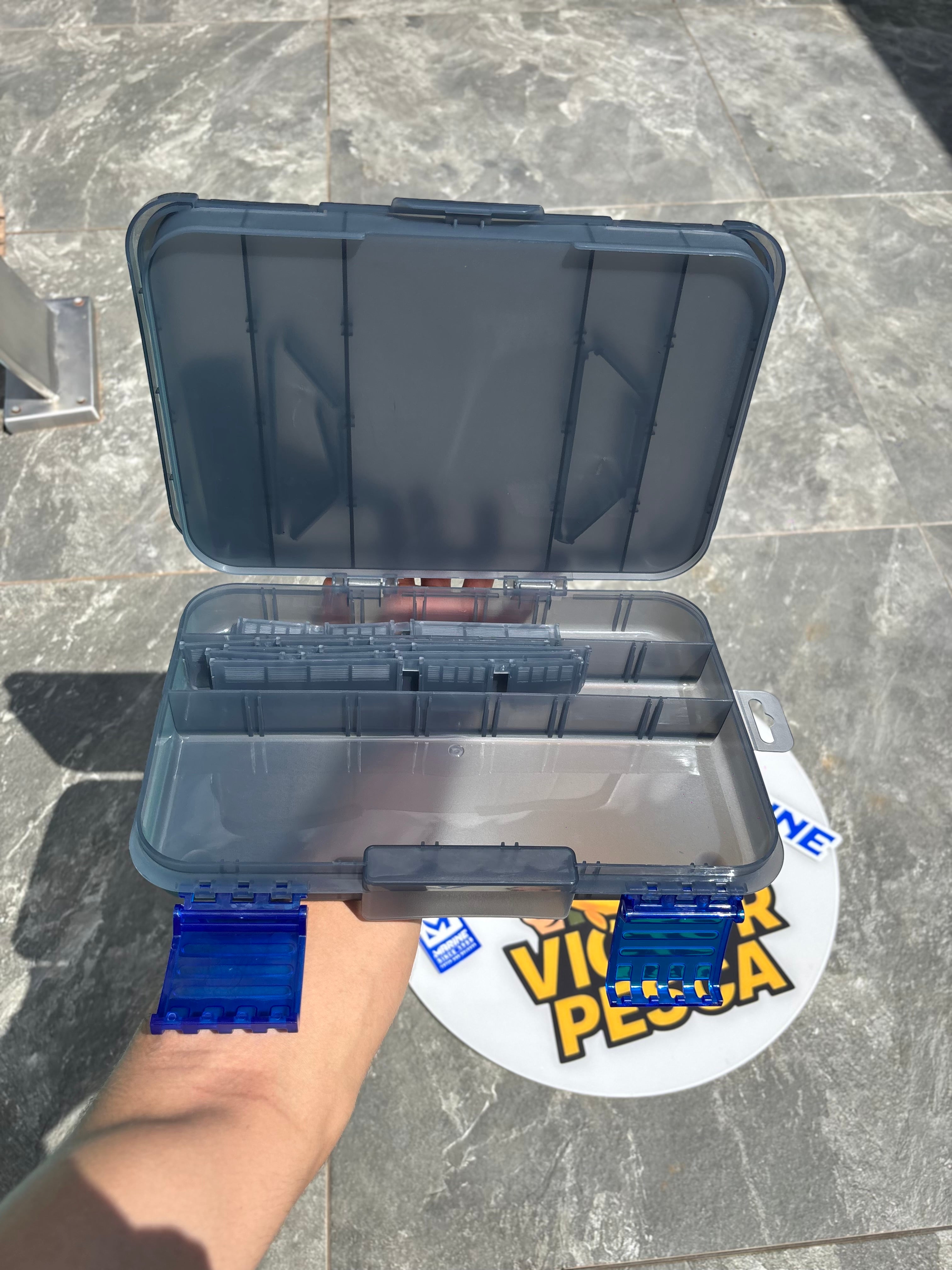 Caixa Organizadora Marine Tackle Box DL MDL355 – Praticidade e Organização na Sua Pescaria!