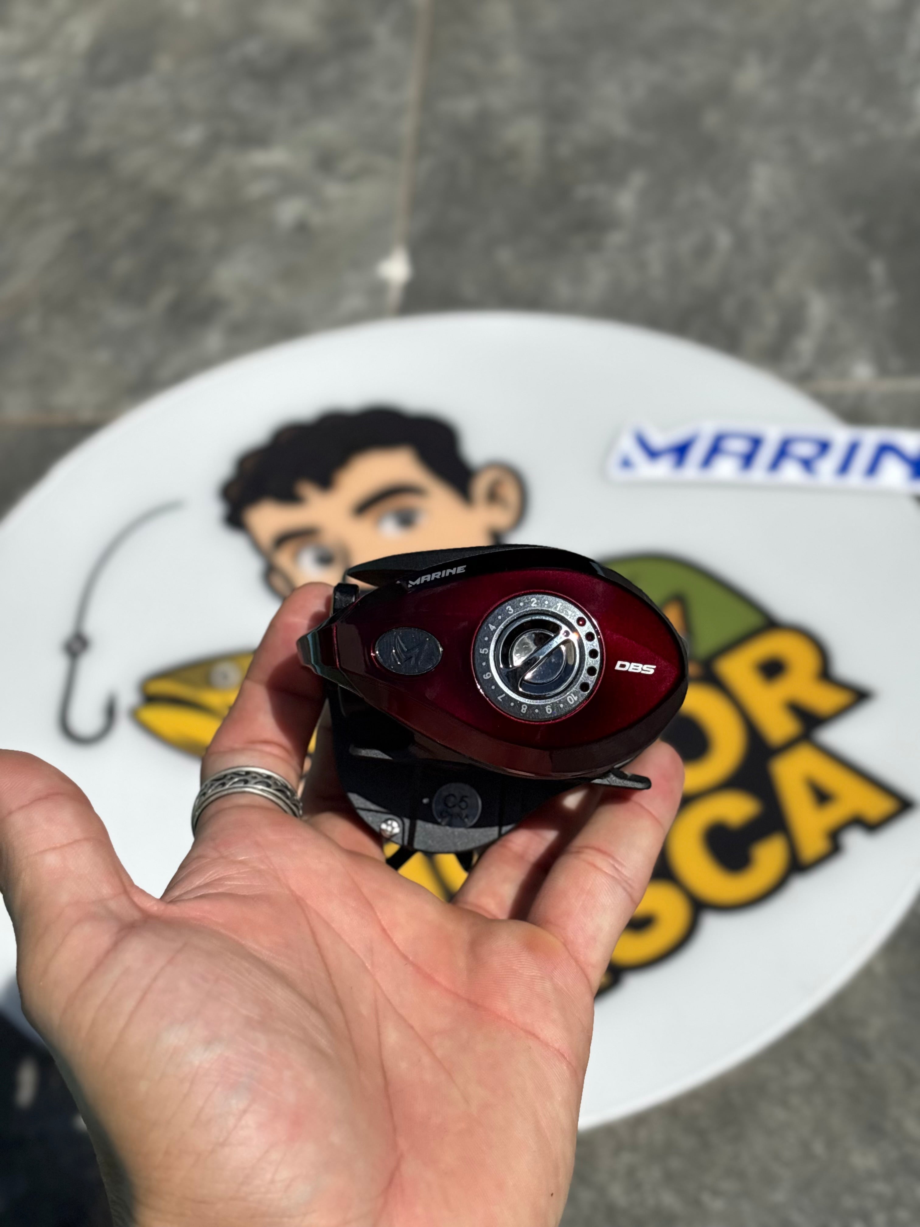 Carretilha Marine Sports Brisa Big Game BG DBS – Força e Capacidade para Grandes Peixes!