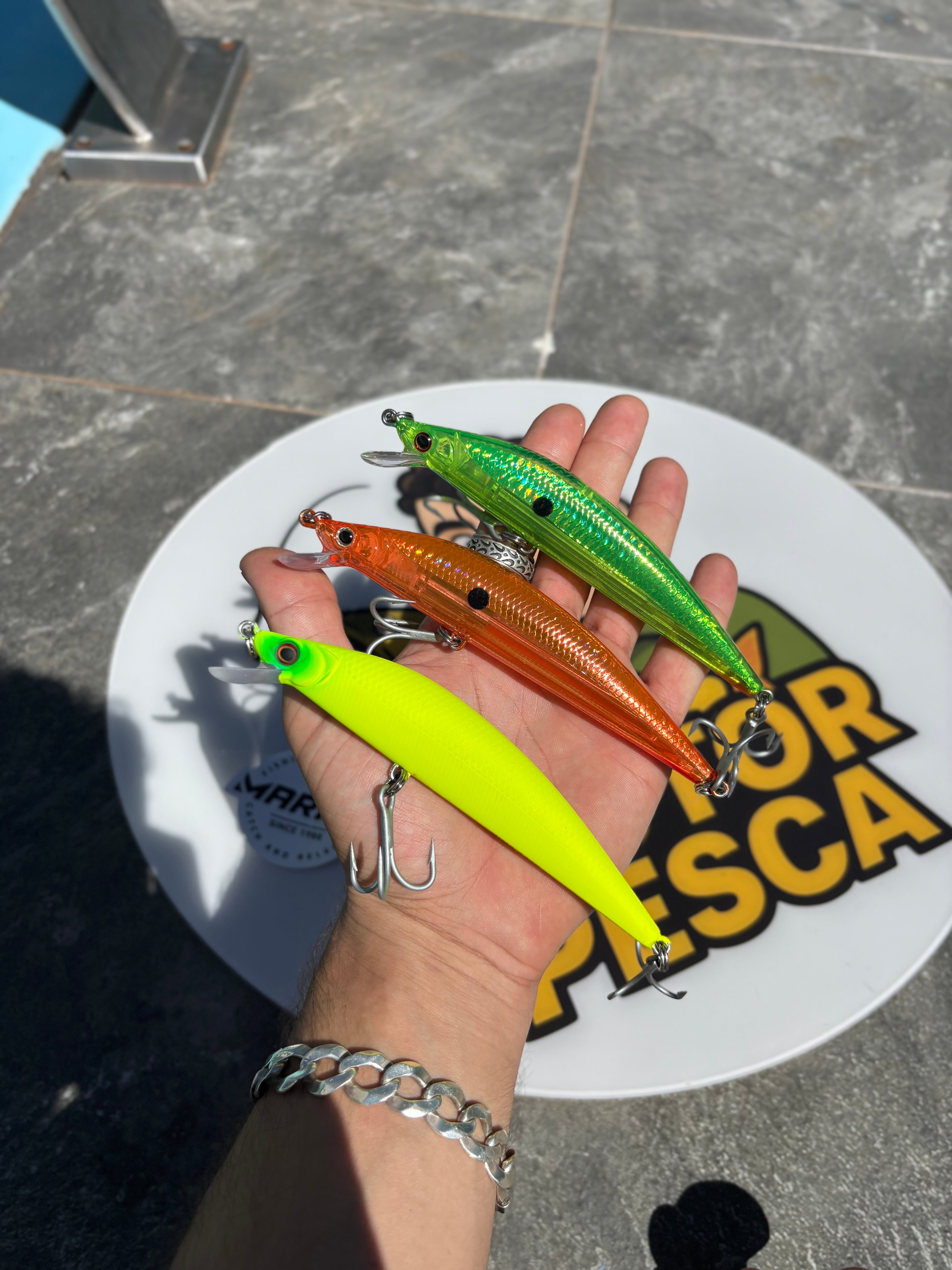 Isca Artificial Marine Sports Inna Pro Tuned 140 – Tamanho Grande, Ataques Brutais!
