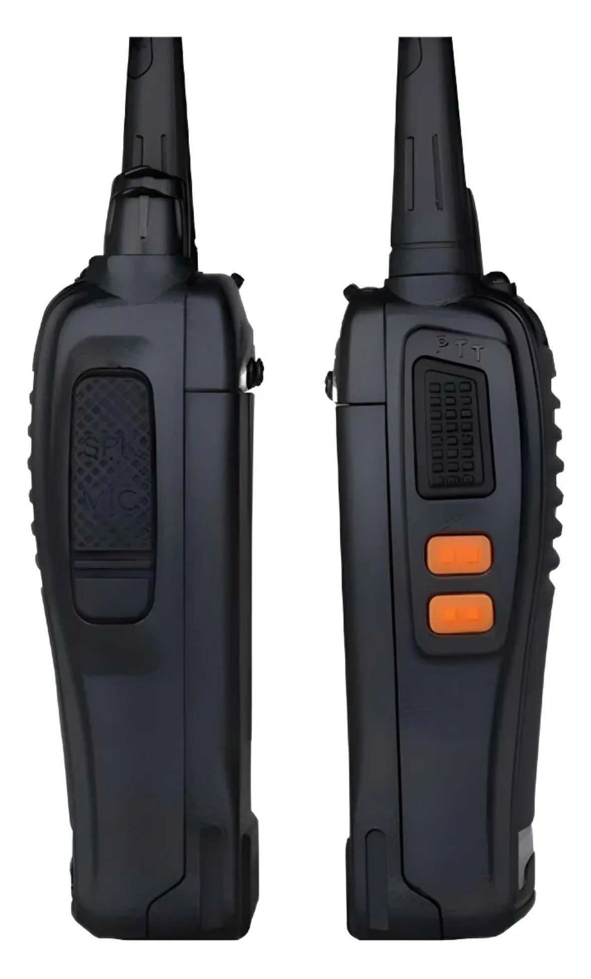 Kit 2 Radio Comunicador Walkie Talkie B-max Baofeng Bf-777s Preto 127/220v