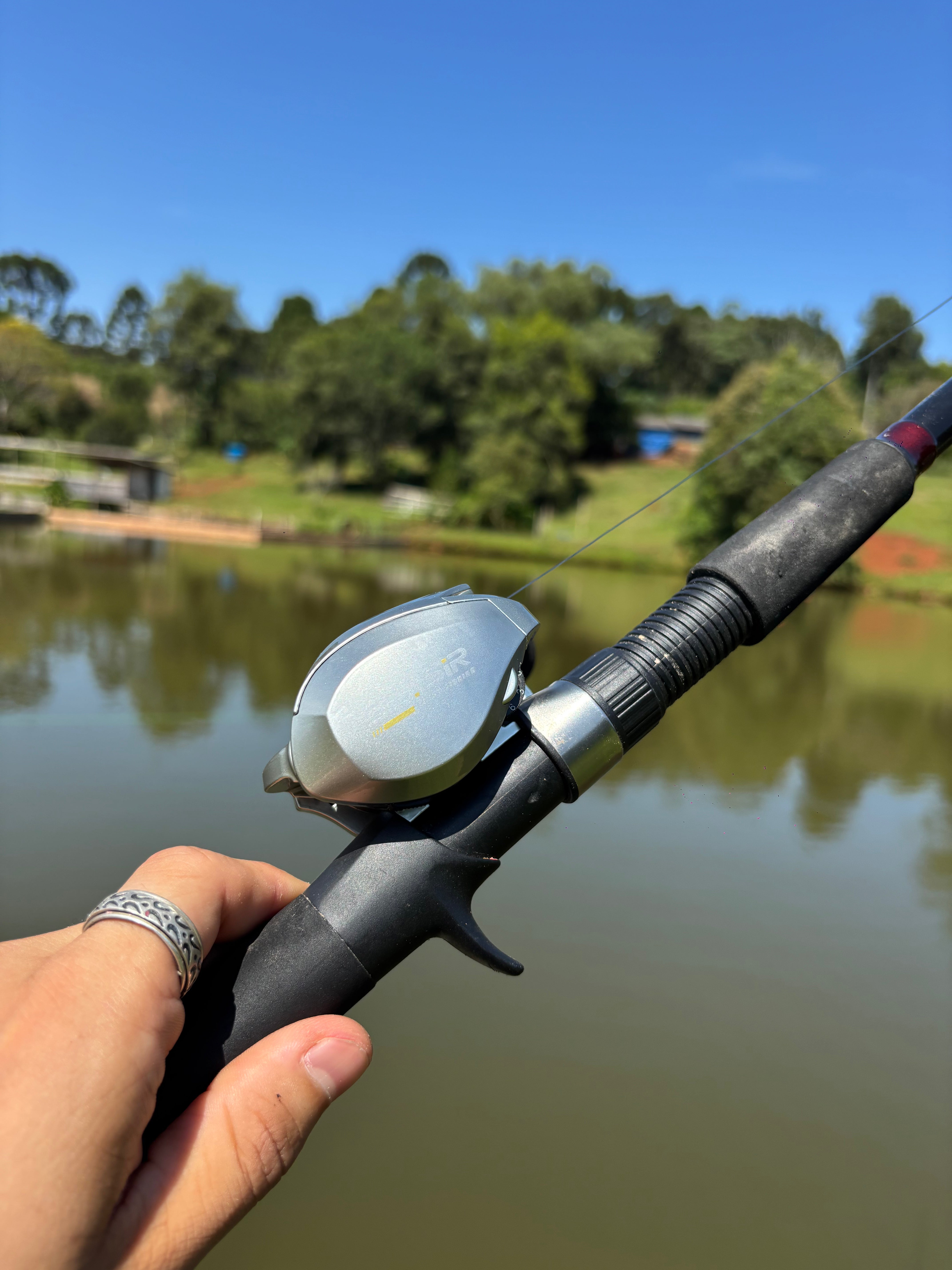 Carretilha Seasir Megacuda 15kg Drag – Spool Fundo 6.5:1 para Pesca Pesada