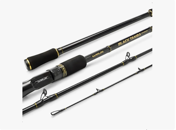 Kit Carretilha Black Tamba BG + Vara Black Tamba Pro 30-60lb 2,40m Maruri